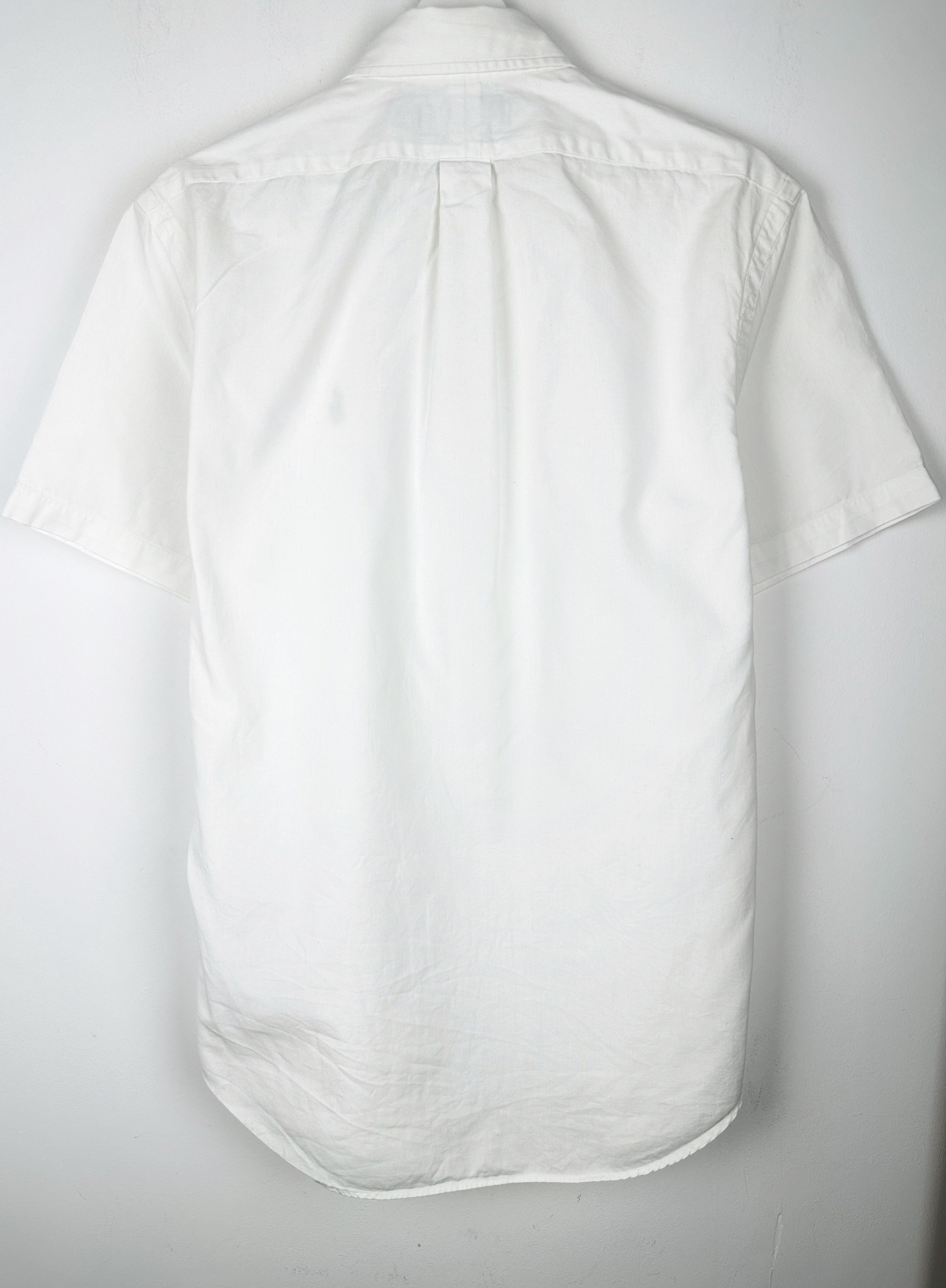 Polo Ralph Lauren Polo Ralph Lauren Logo White Short Sleeve Button Up Shirt Size US M / EU 48-50 / 2 - 7 Thumbnail
