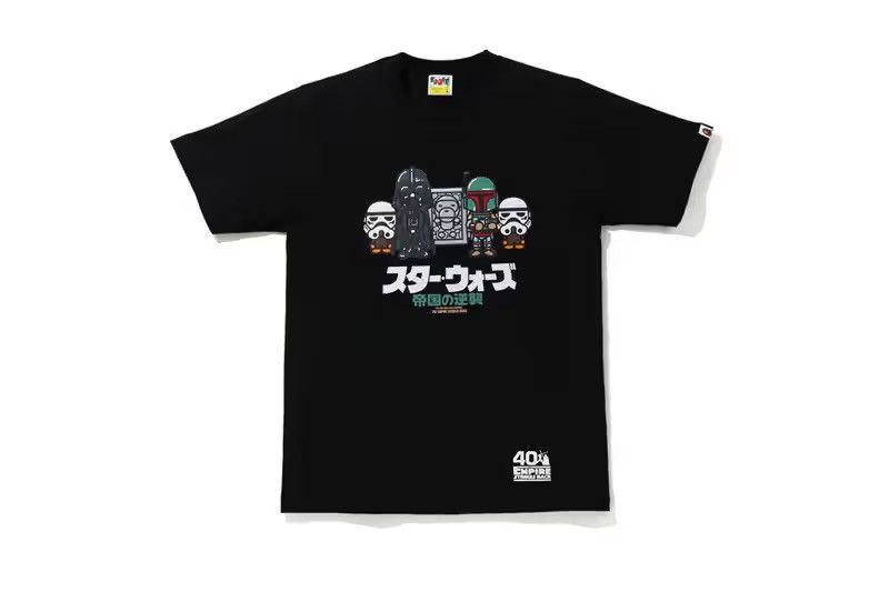 Bape × Star Wars 3XL Bape x Star Wars Baby Milo carbonite tee Size US XXL / EU 58 / 5 - 1 Thumbnail