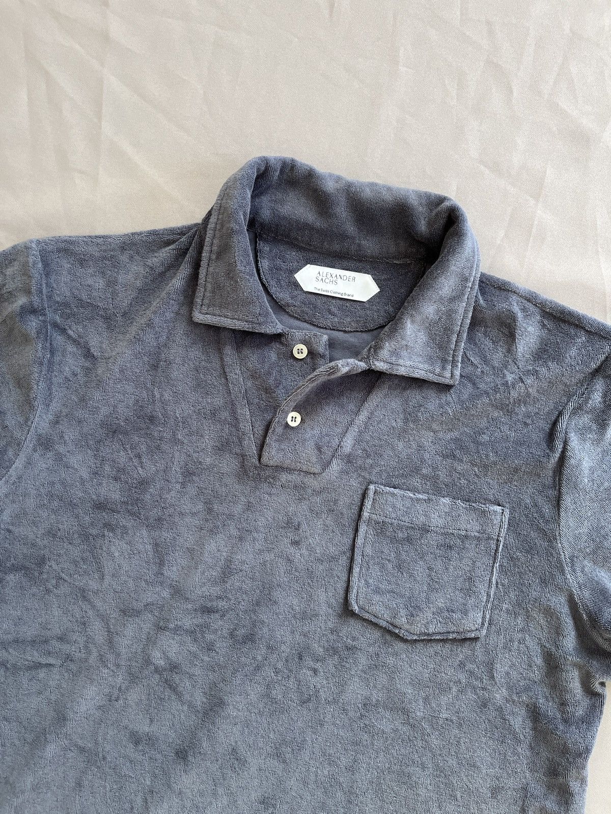 Other Alexander Sachs Luxury Towel Fabric Beautifull Polo Shirt Size US L / EU 52-54 / 3 - 4 Thumbnail