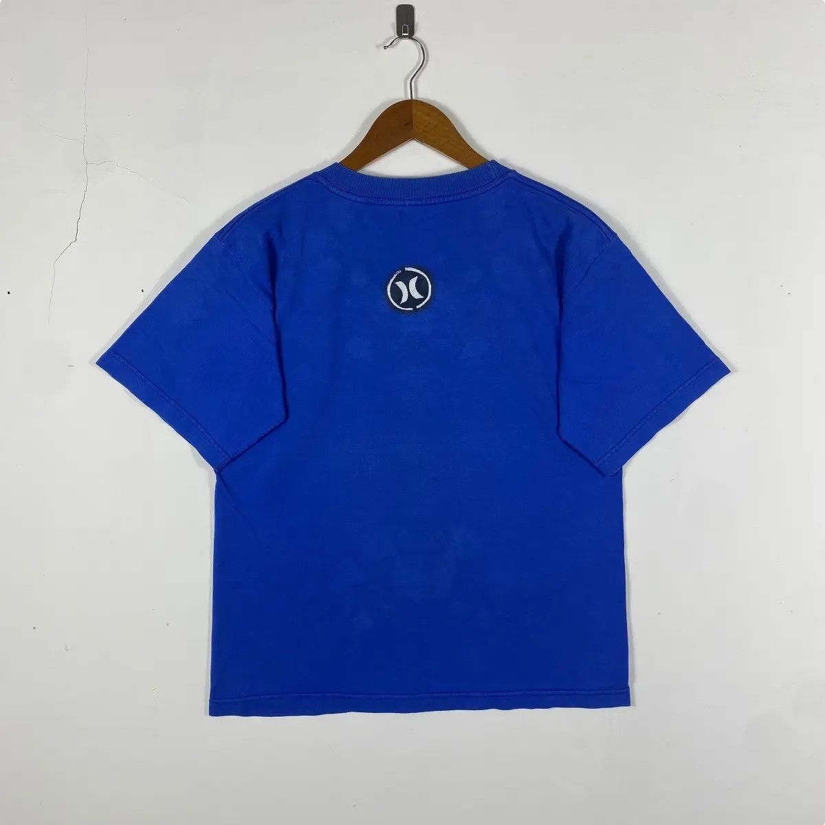 Hurley Vintage 00's HURLEY Reflective Logo Surf Skate Tee Shirt Size US M / EU 48-50 / 2 - 4 Thumbnail