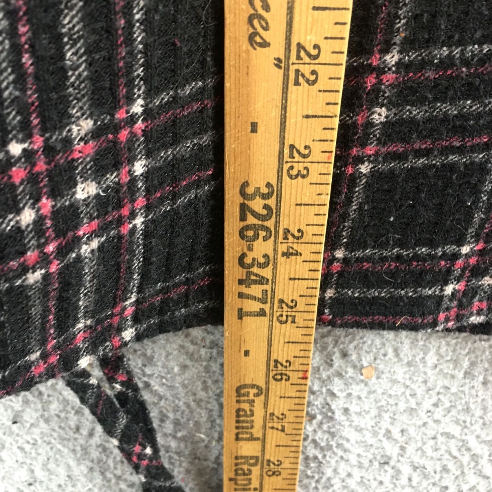 Vintage Daytrip Shirt Womens Button Up Plaid Black Long Sleeve Collared Large Size L / US 10 / IT 46 - 7 Thumbnail