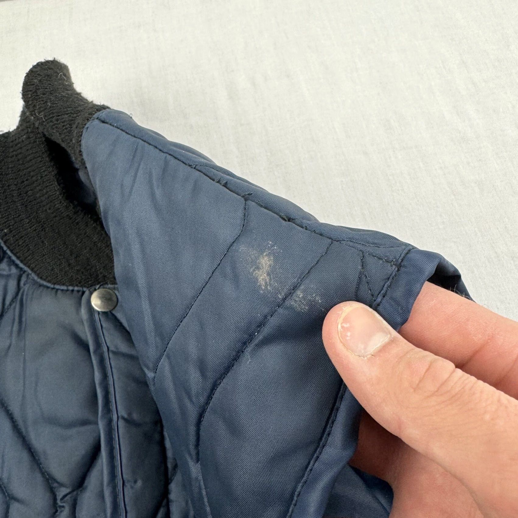 Vintage VINTAGE Duxbak Puffer Vest Adult Medium Blue 70s Outdoor Casual Mens Size US M / EU 48-50 / 2 - 5 Thumbnail