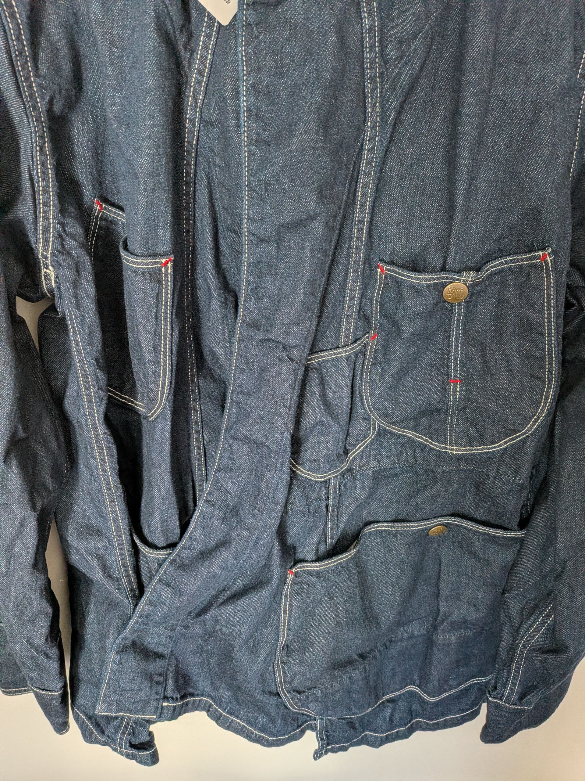 Kapital Kapital Denim Monkey Sukiyaki Coverall Jacket (EK-848) Size US M / EU 48-50 / 2 - 8 Thumbnail
