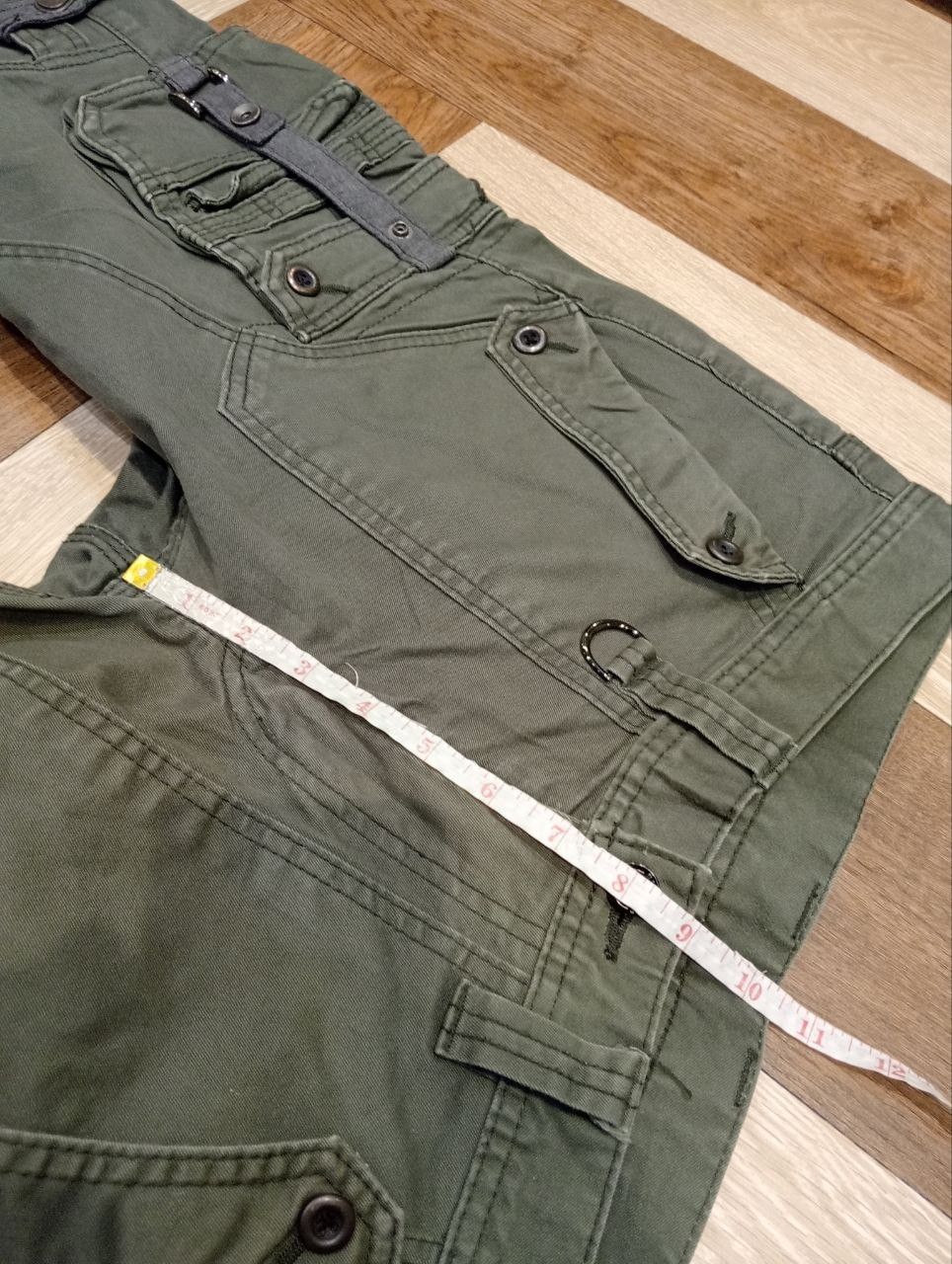 HIDEAWAYS JAPANESE HIDEAWAYS NICOLE MULTIPOCKET BANDAGE FLARED PANTS Size US 35 - 14 Thumbnail