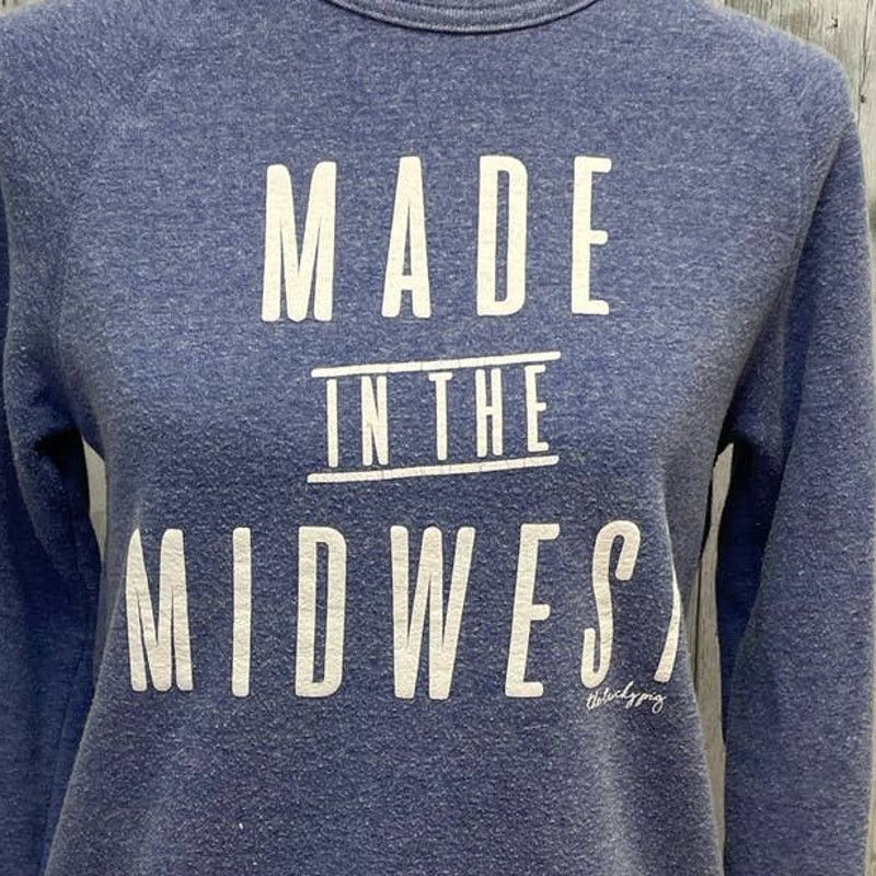 Other Alternative Womens Small Long Sleeve Crew Neck Sweatshirt Size S / US 4 / IT 40 - 2 Thumbnail