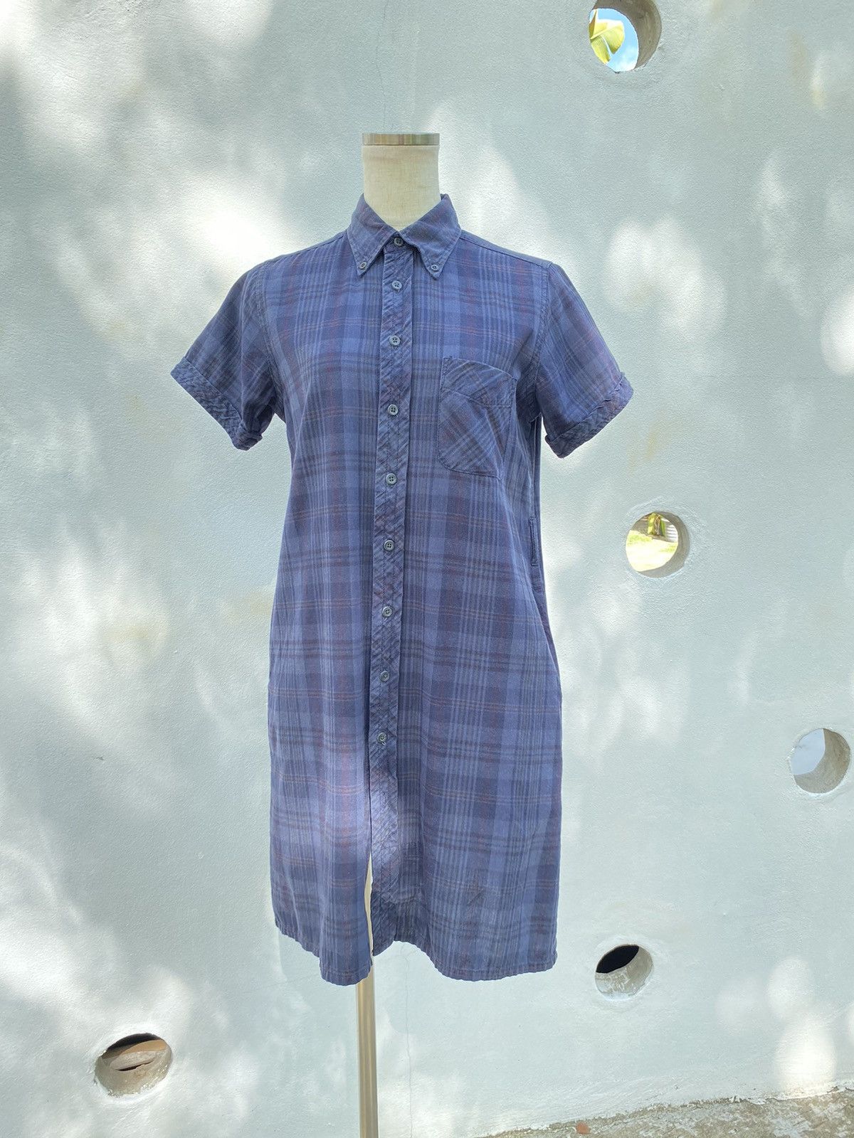Engineered Garments Engineered Garments plaid dress Size XS / US 0-2 / IT 36-38 - 22 Thumbnail