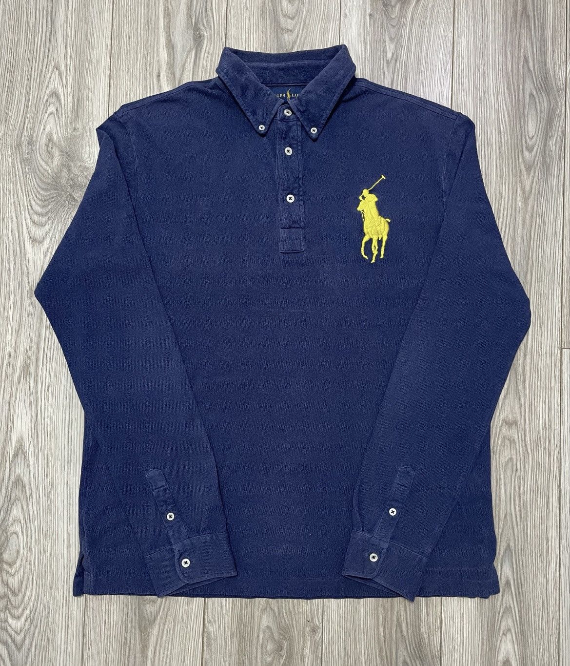Ralph Lauren Rugby Man Polo Ralph Lauren 3 Vintage Big Logo Longsleeve ...