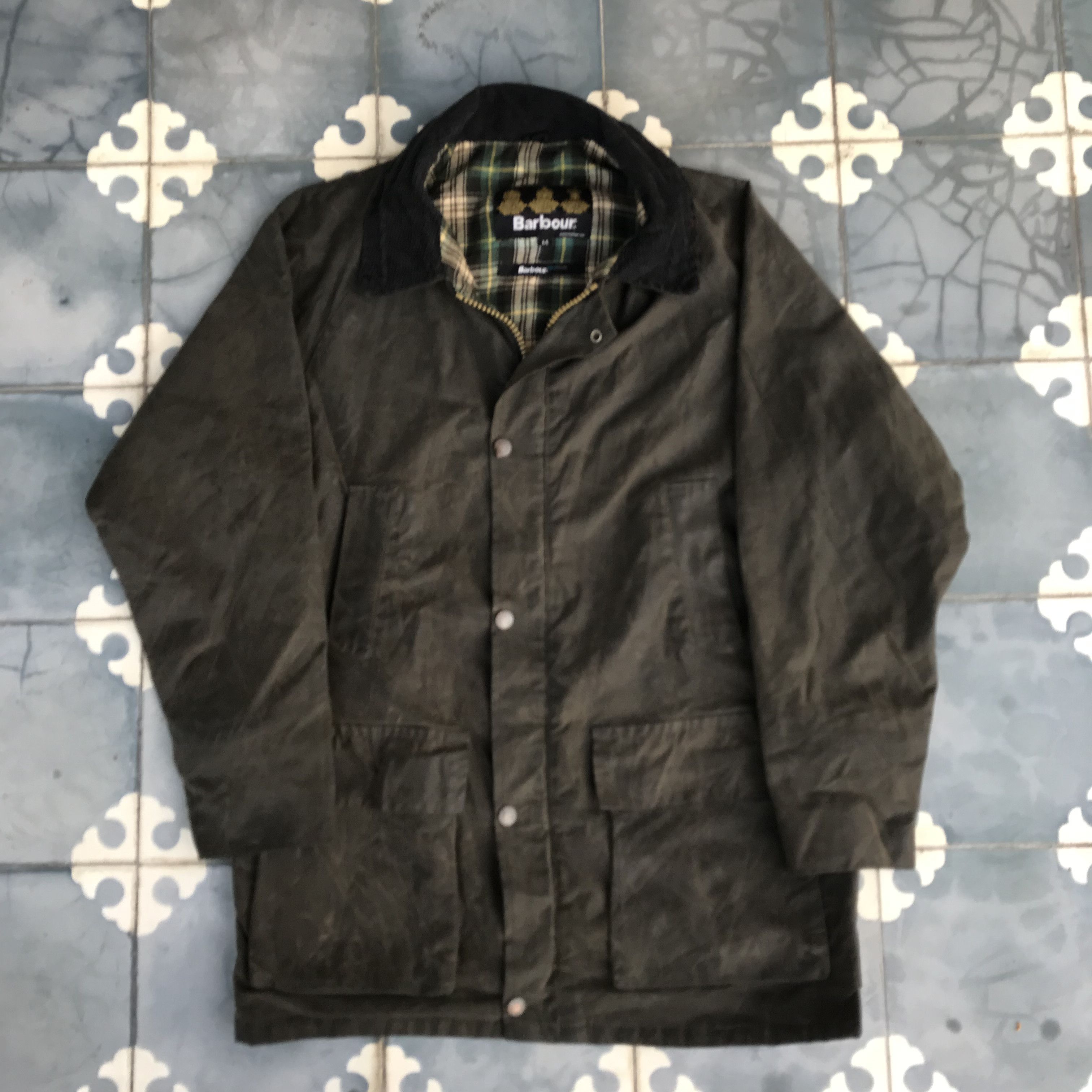 Barbour Barbour Fibredown Bretby Gillet Jacket MgI0024 Grey Waxed Size US L / EU 52-54 / 3 - 1 Thumbnail