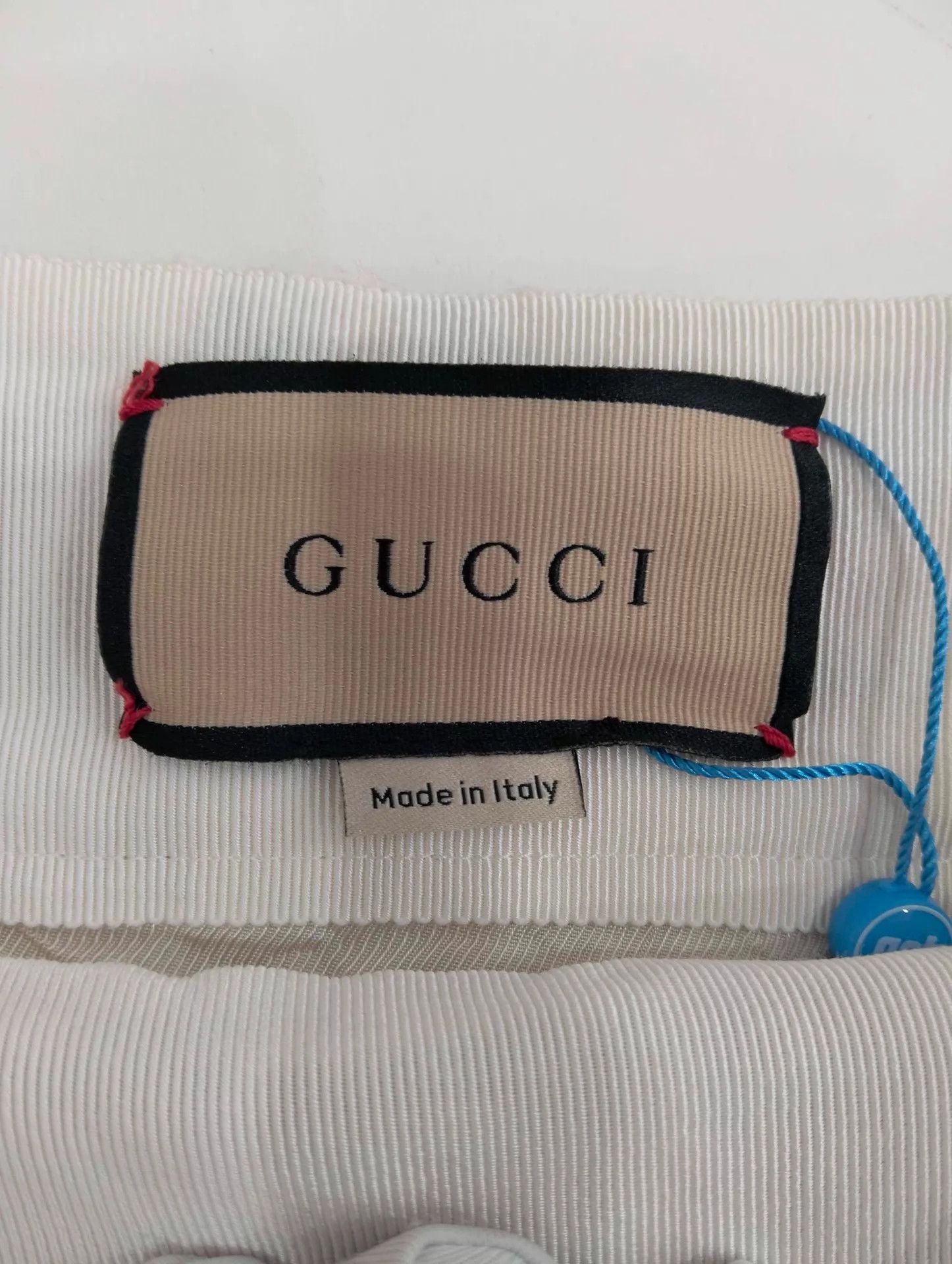 Gucci Gucci Women's White Red Checkered Wool Shorts Size 38 Size 26" / US 2 / IT 38 - 4 Thumbnail