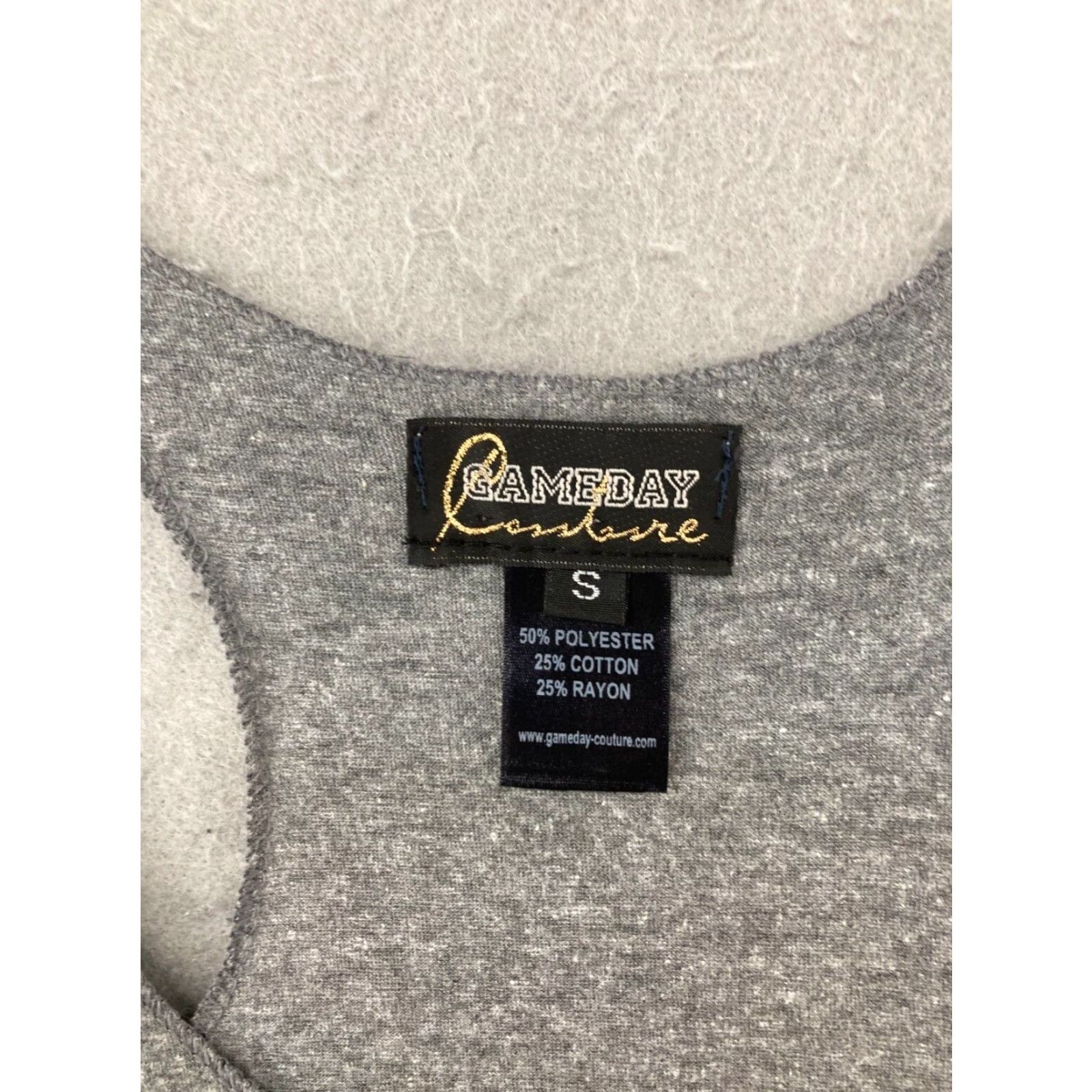 Vintage Gameday Couture Tank Womens Small Gray Auburn Tigers Shirt Women Small Gray Tigers Football Tank Top Size S / US 4 / IT 40 - 5 Thumbnail