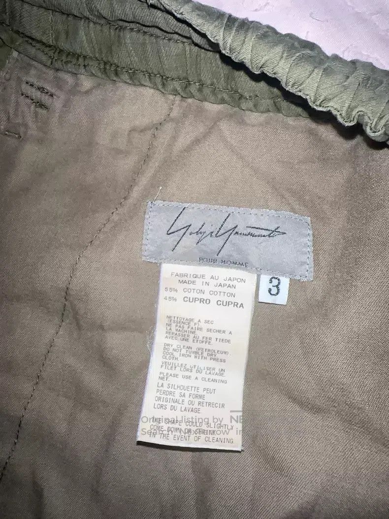 Yohji Yamamoto Yohji Yamamoto size 3 Classic stitched raw-edge cupric span Size US 30 / EU 46 - 3 Thumbnail