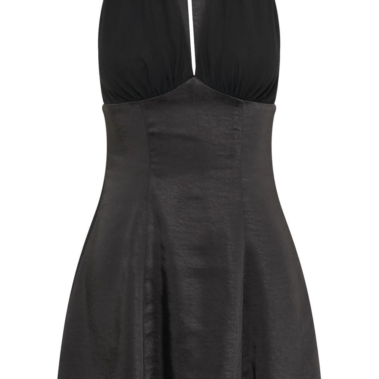 Other MESHKI Richelle Satin Mini Dress - Black Size M / US 6-8 / IT 42-44 - 2 Thumbnail