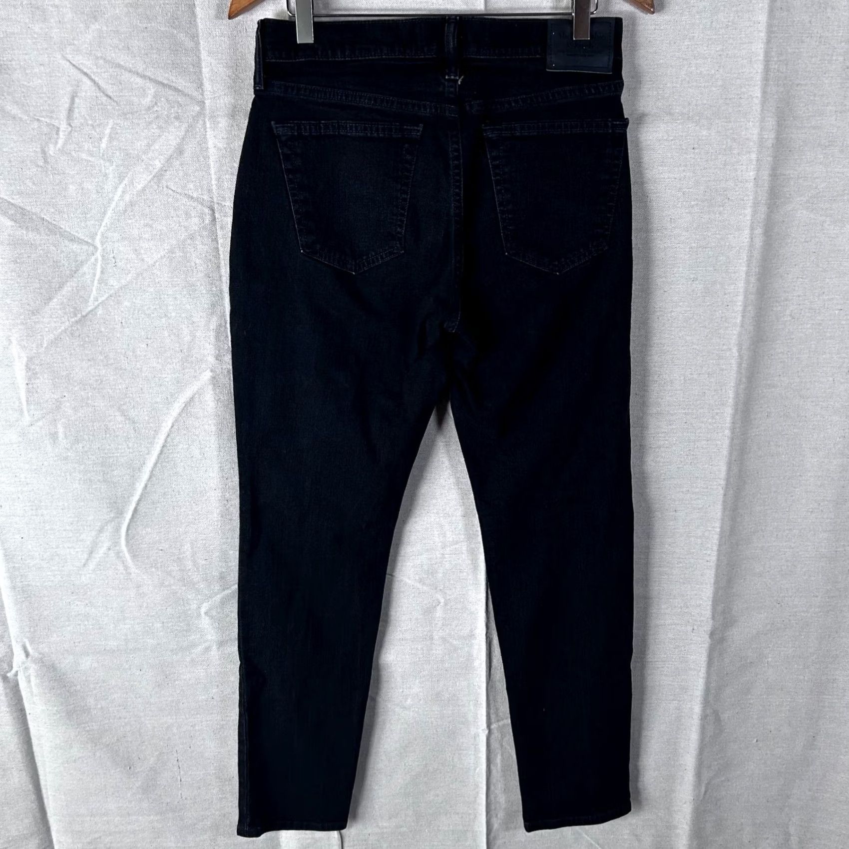 Abercrombie & Fitch Abercrombie & Fitch Athletic Slim Signature Stretch Jeans Black Mens 30x32 Size US 30 / EU 46 - 3 Thumbnail