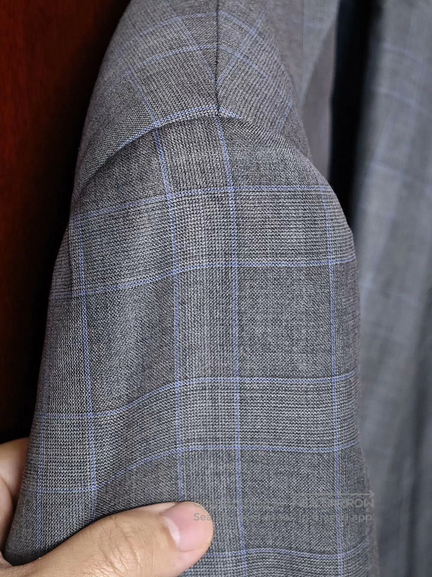Japanese Brand Italian Wool Half-Canvas Suit Jacket. Size US L / EU 52-54 / 3 - 4 Thumbnail