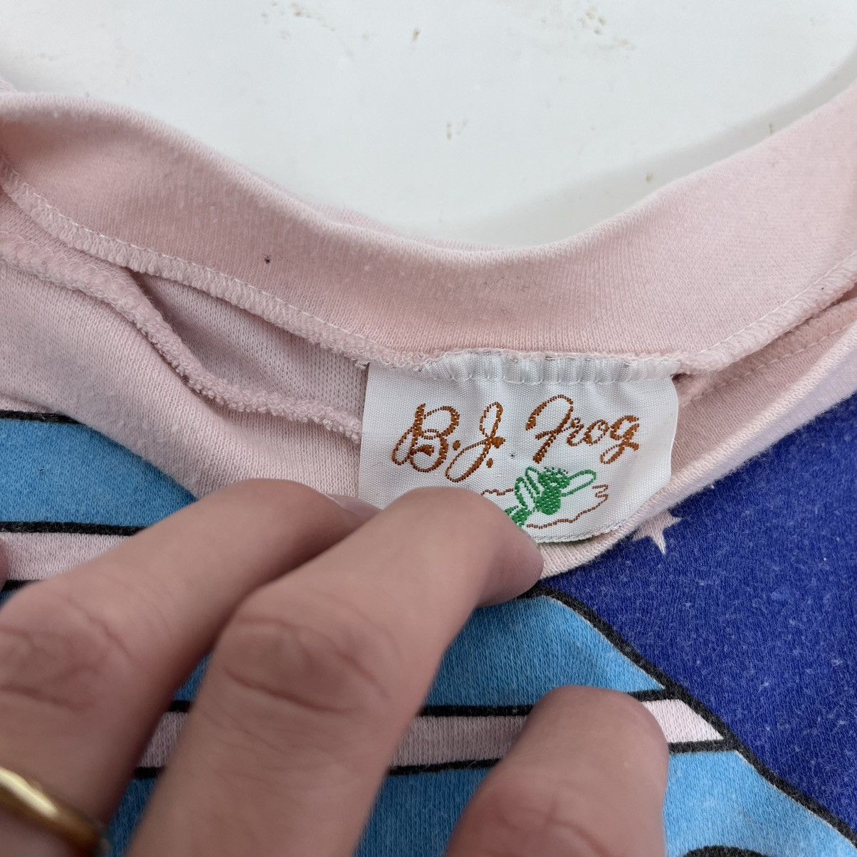 Vintage Vtg 1987 B.J. Frog Tee Size L / US 10 / IT 46 - 2 Thumbnail
