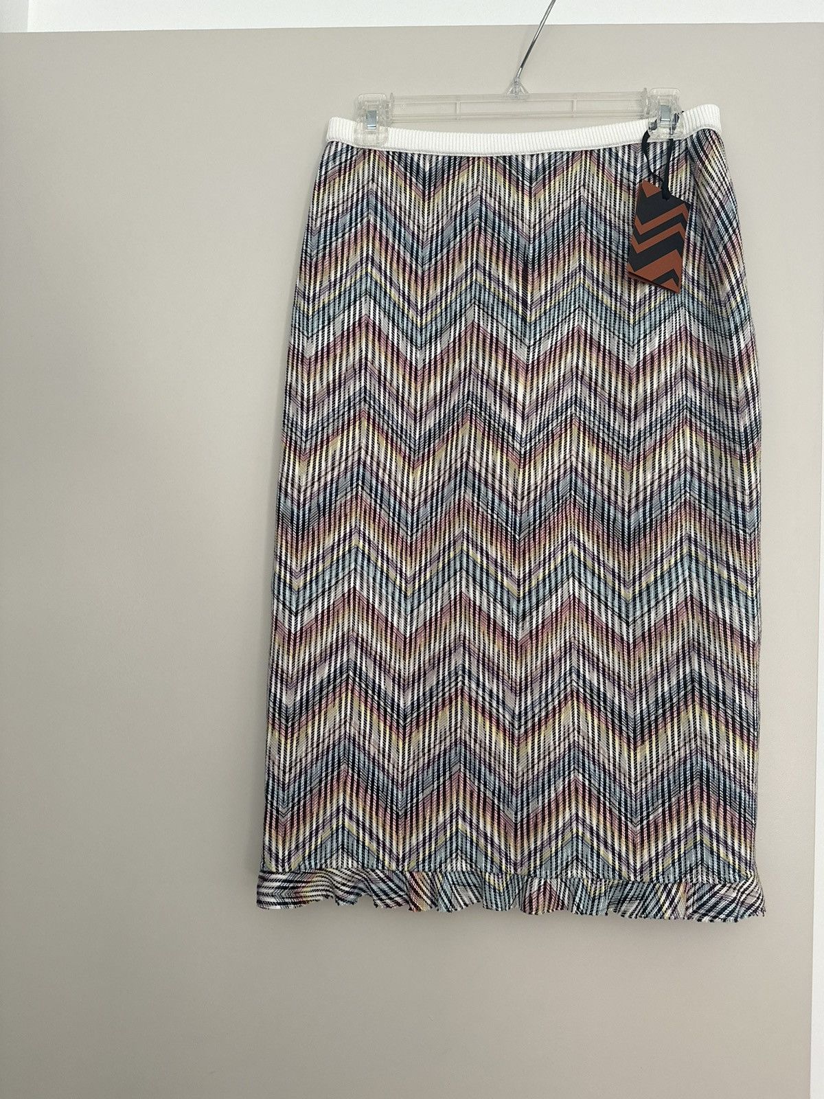 Missoni Missini Midi Skirt (multi colored) Size 30" / US 8 / IT 44 - 1 Thumbnail