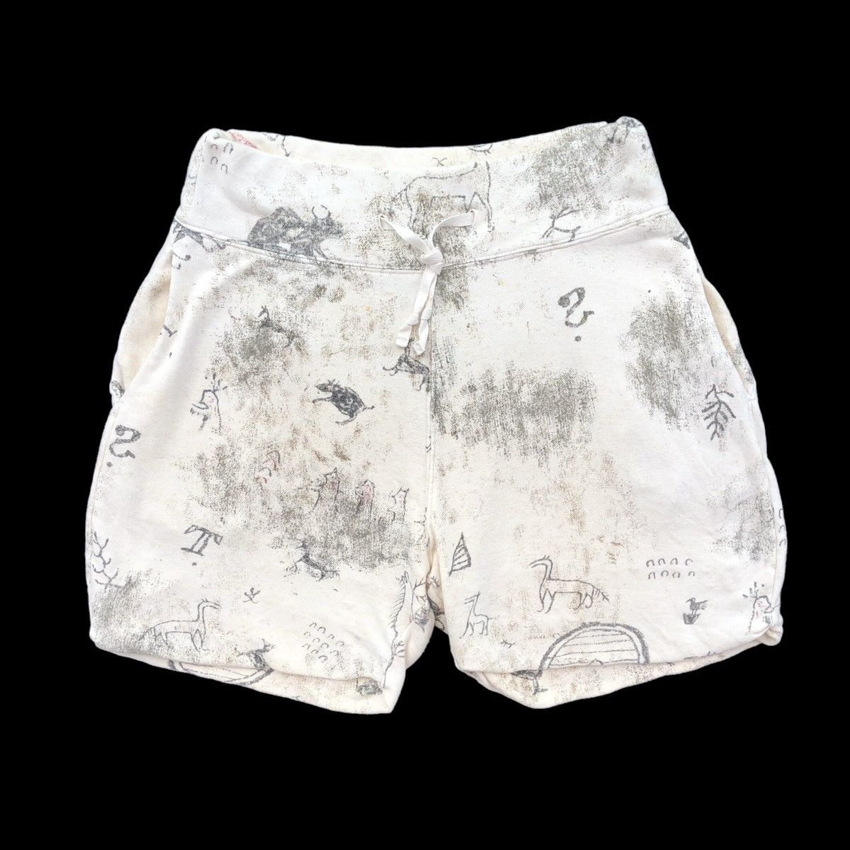 Kapital Kapital Tribal Earth stone Baggy Short Pants Size US 32 / EU 48 - 1 Thumbnail