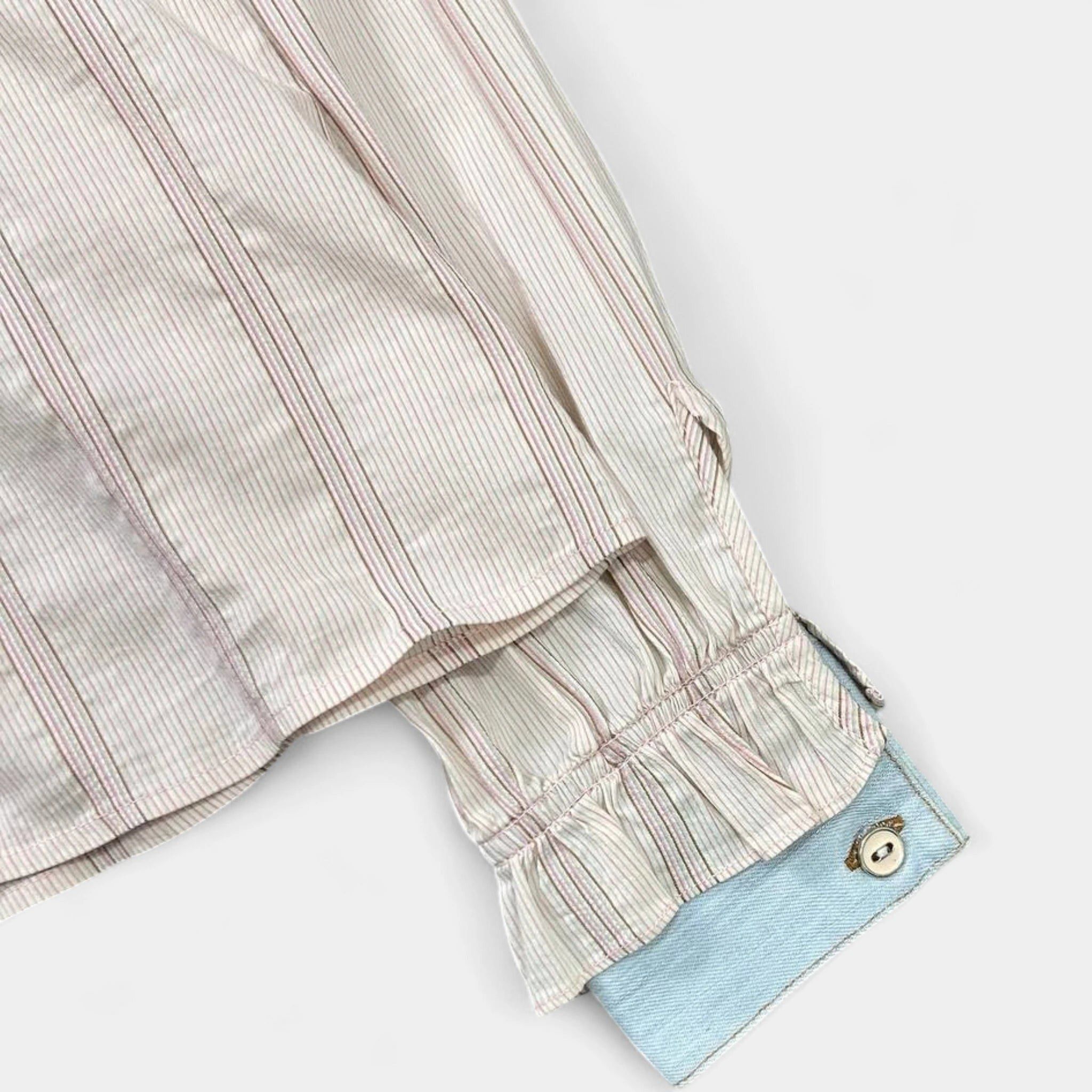 Dolce & Gabbana Dolce & Gabbana 2004 Hybrid Ruffle Western Shirt Size S / US 4 / IT 40 - 5 Thumbnail