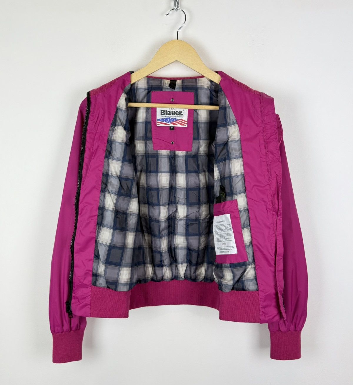 Other Blauer USA Nylon Full Zip Light Bomber Jacket Women’s Size M Size M / US 6-8 / IT 42-44 - 8 Thumbnail