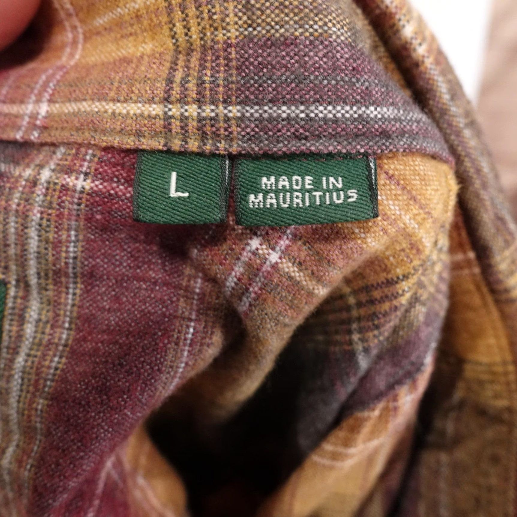 Orvis Orvis Mens Flannel Shirt Large Plaid Long Sleeve Button-Up Wool Cotton Outdoors Workwear Size US L / EU 52-54 / 3 - 7 Thumbnail