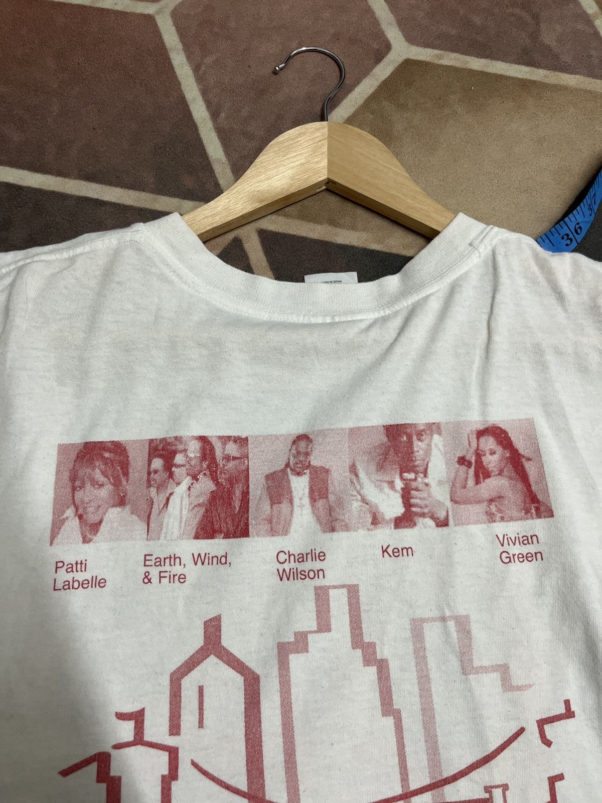Rap Tees 💥Cincinnati Music Fest Feat Ciara, Kem, Frankie Beverly Size US XL / EU 56 / 4 - 10 Thumbnail