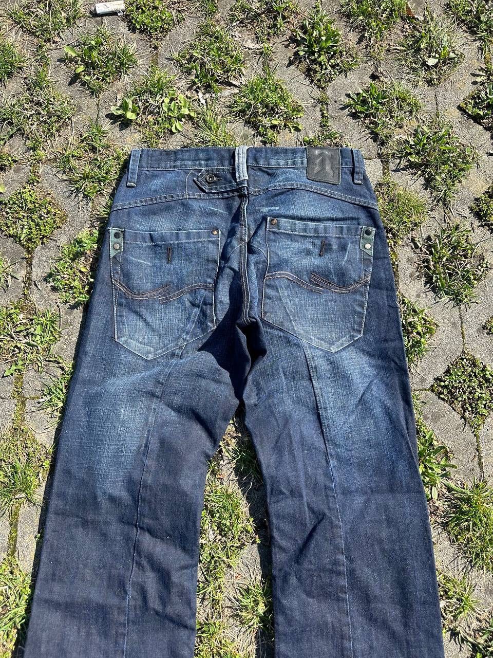 Japanese Brand Crazy Vintage Japan Y2K Flare Jeans Size US 32 / EU 48 - 8 Thumbnail