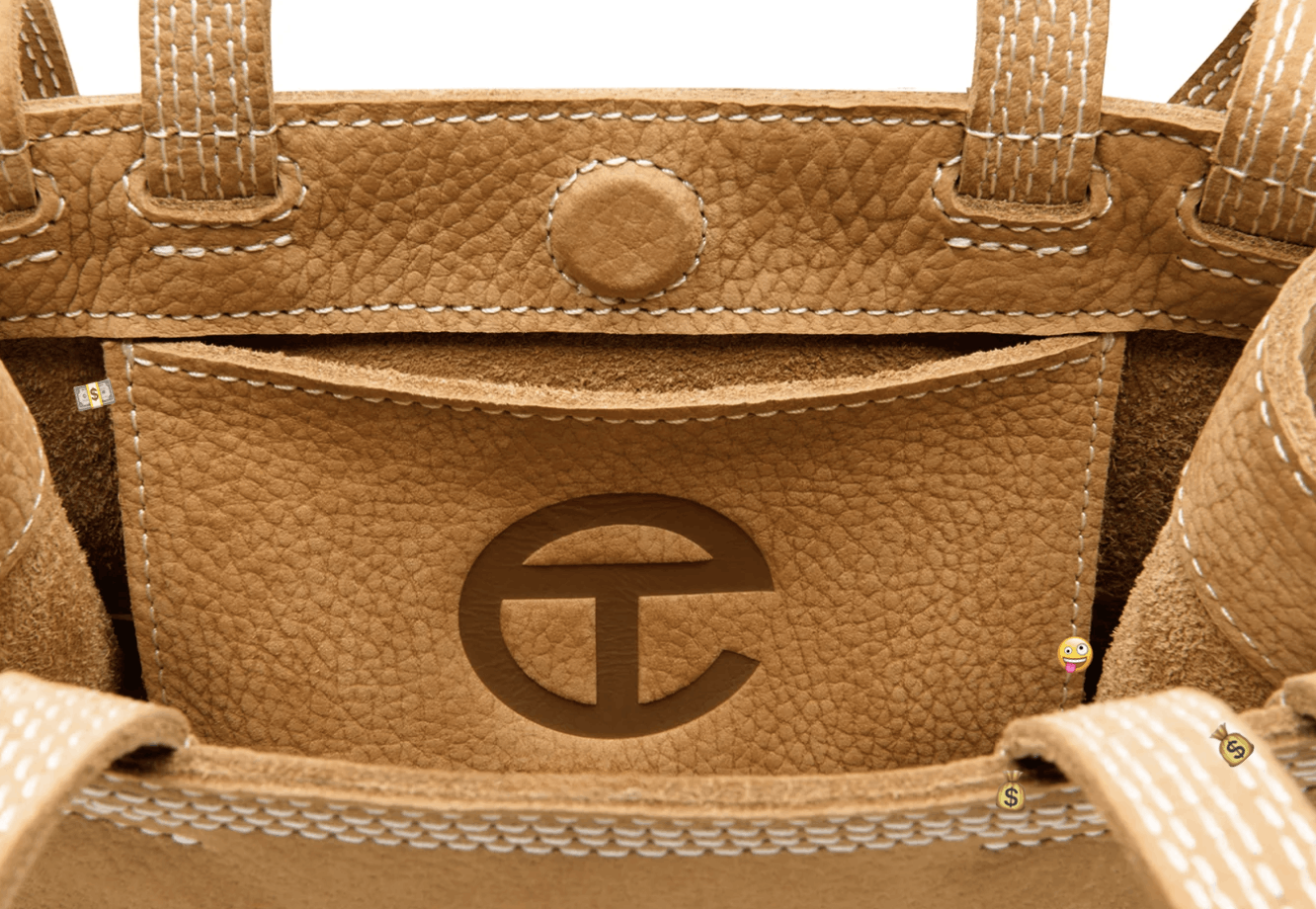 Telfar Timberland Small Shopper | Wheat Size ONE SIZE - 7 Thumbnail