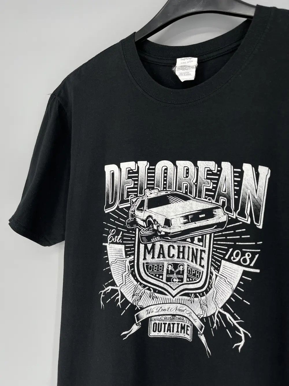 Band Tees Reprint Back To The Future DeLorean Car Movie Shirt Size US L / EU 52-54 / 3 - 6 Thumbnail