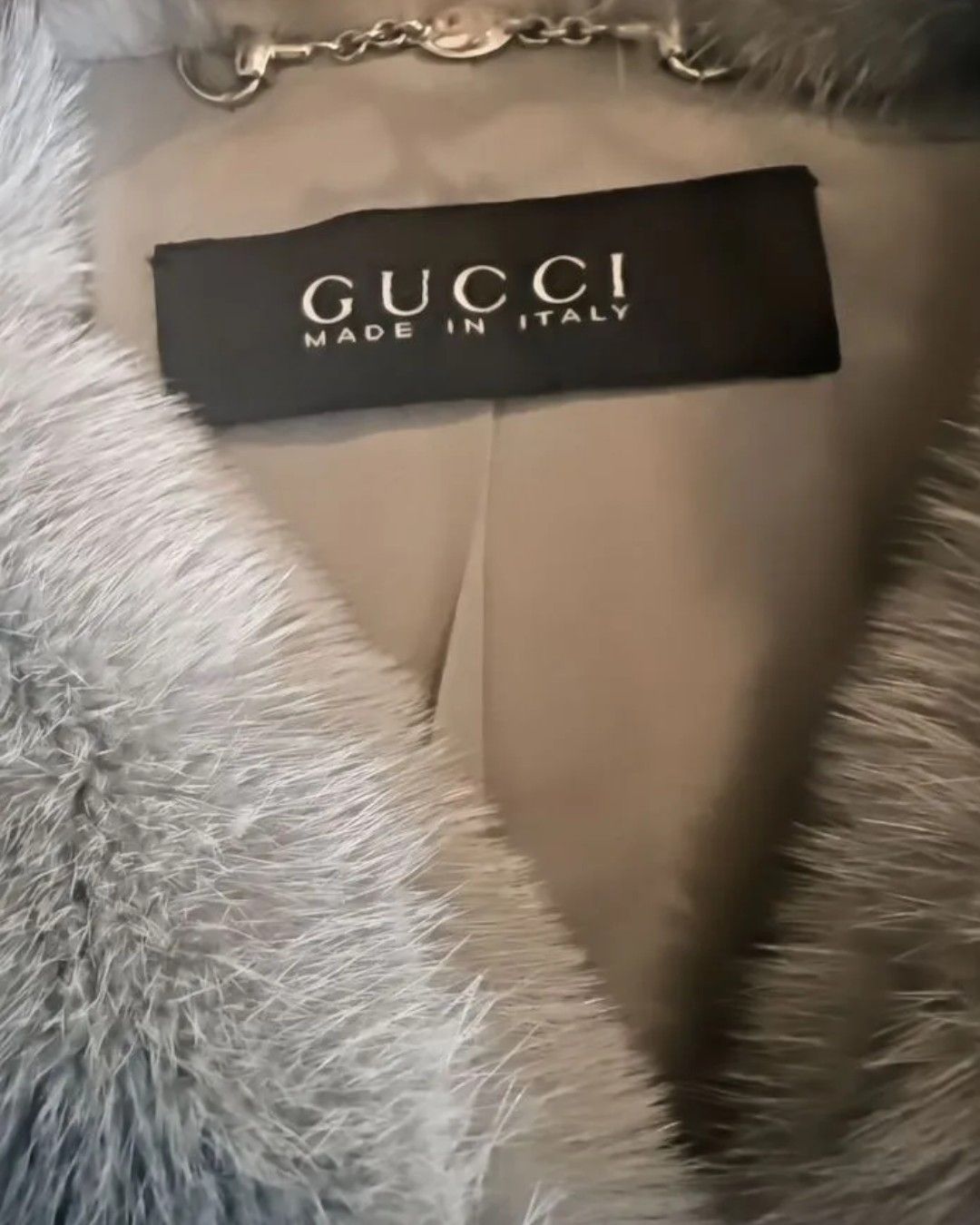 Gucci F/W 2004 BLEACHED MINK FUR DOUBLE BREASTED COAT BY TOM FORD Size M / US 6-8 / IT 42-44 - 4 Thumbnail
