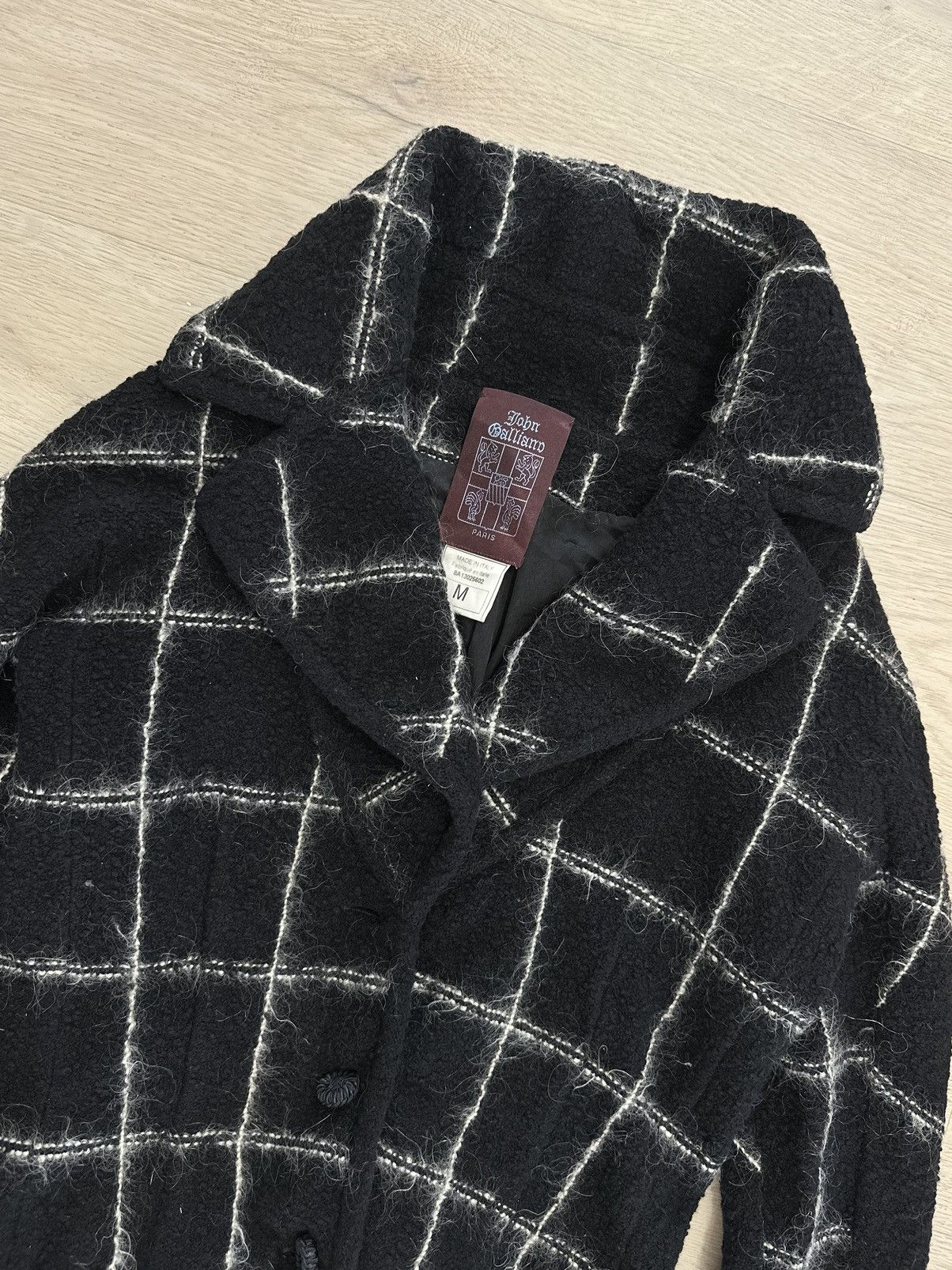 John Galliano Vintage 1998 fall wool jacket Size M / US 6-8 / IT 42-44 - 2 Thumbnail