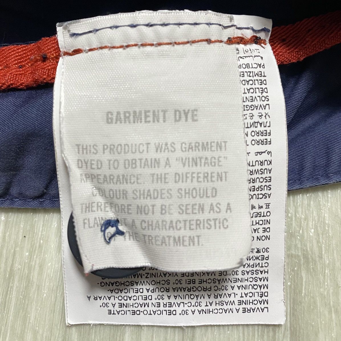 Moncler Grenoble Moncler Grenoble Garment Dyed Navy Trousers Pants Pantalone Size 27" / US 4 / IT 40 - 18 Thumbnail