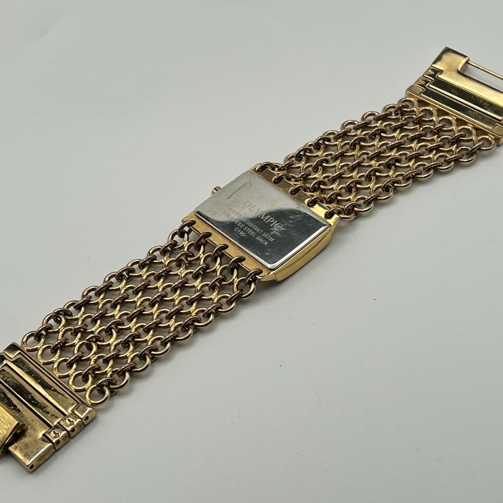 Other Olympic Gold Tone Crystal Accents Women’s Watch New Battery Size ONE SIZE - 8 Thumbnail