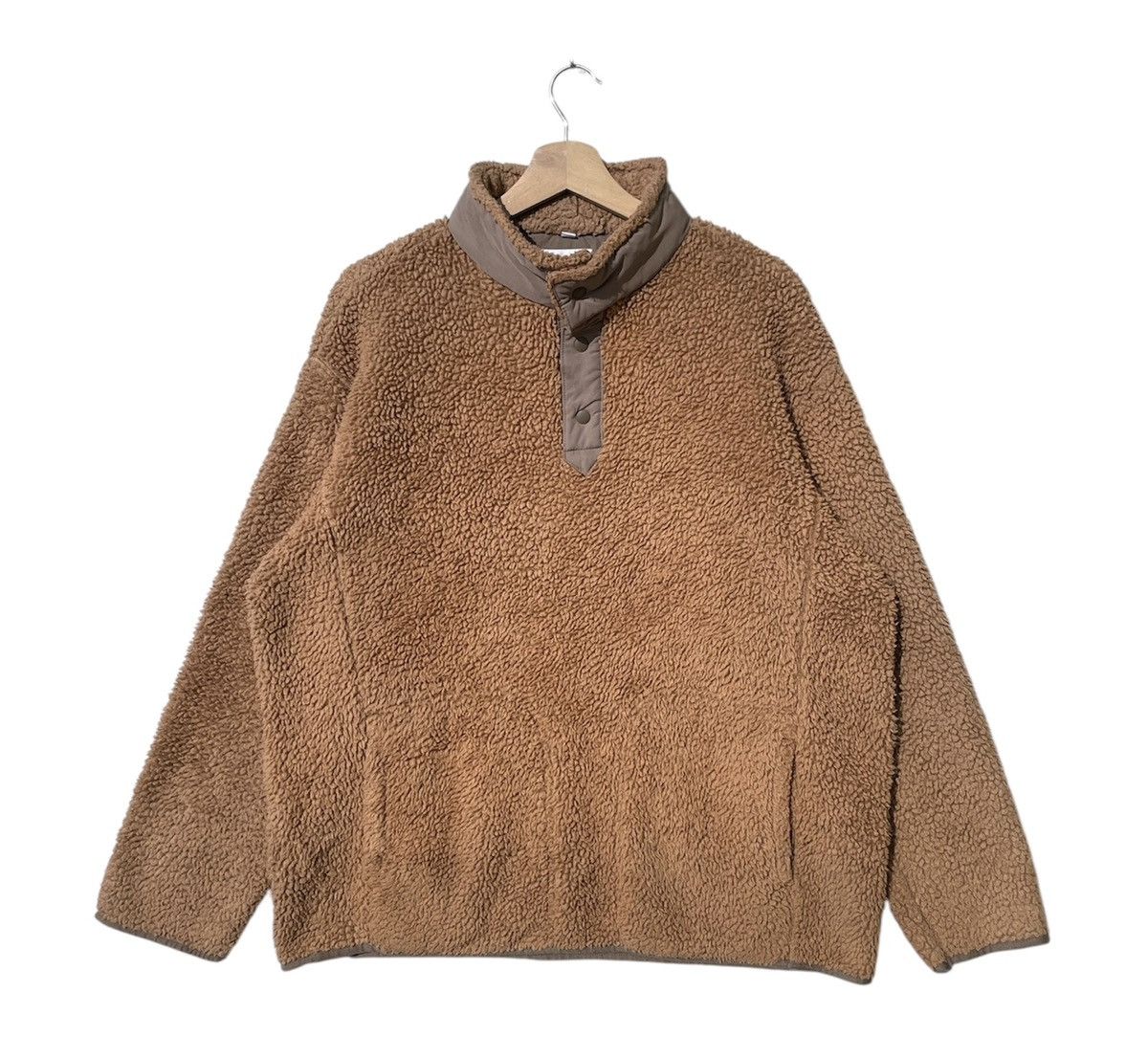 White Mountaineering RARE🔥 White Mountaineering Uniqlo Sherpa Wool Jacket Size US L / EU 52-54 / 3 - 1 Thumbnail