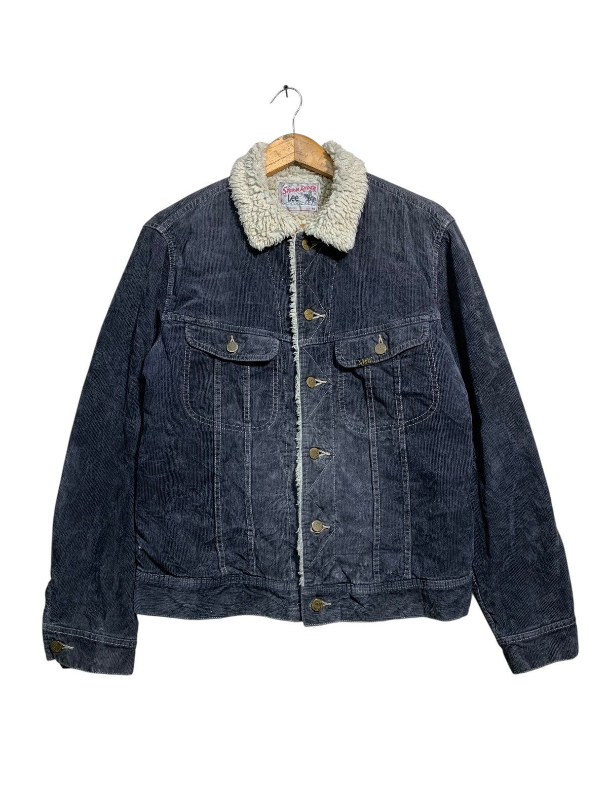 Lee 🔥LEE STORM RIDER CORDUROY JACKET SHERPA Size US M / EU 48-50 / 2 - 1 Thumbnail