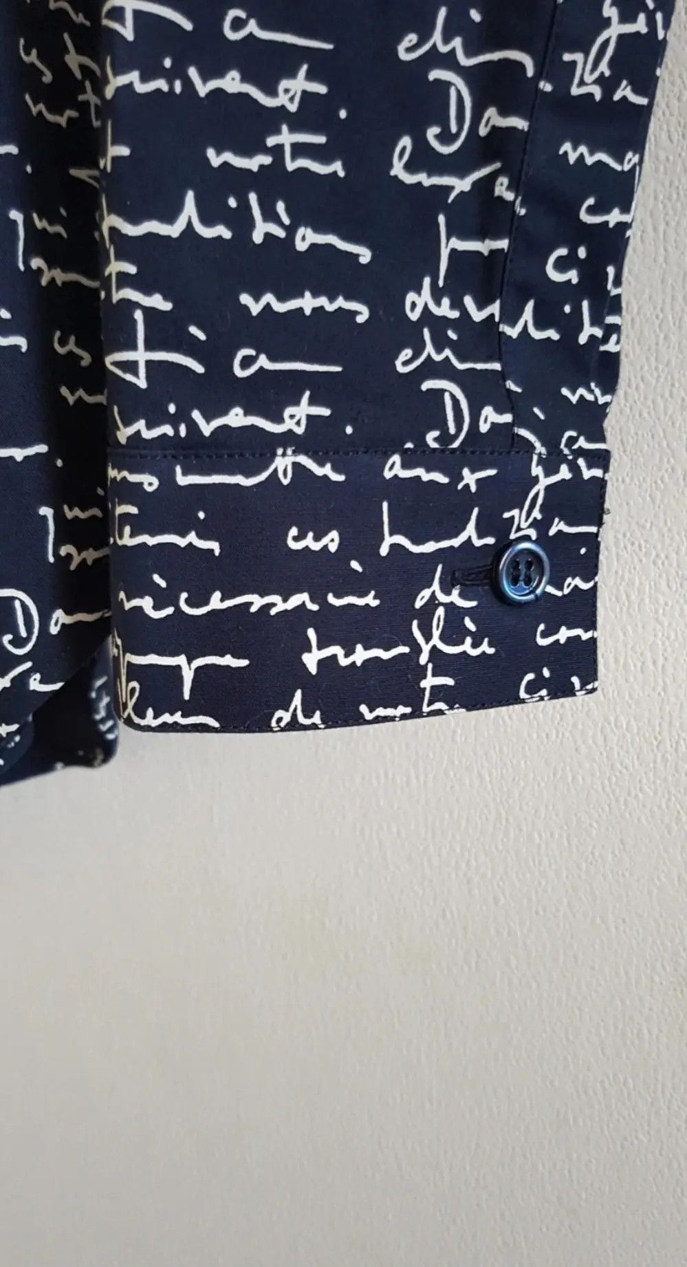 Dior Dior HOMME SS15 Script Shirt Size US M / EU 48-50 / 2 - 6 Thumbnail