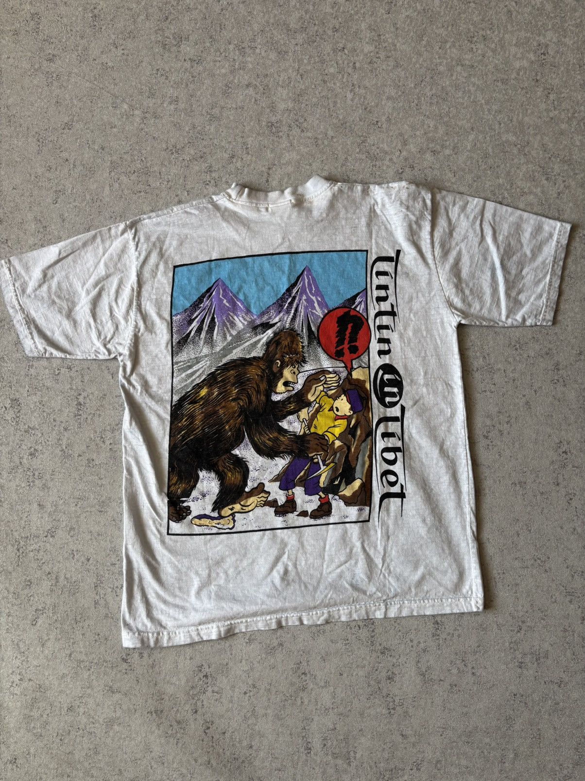 Cartoon Network × Vintage VINTAGE TIN TIN IN TIBET DISTRESSED TEE Size US L / EU 52-54 / 3 - 1 Thumbnail