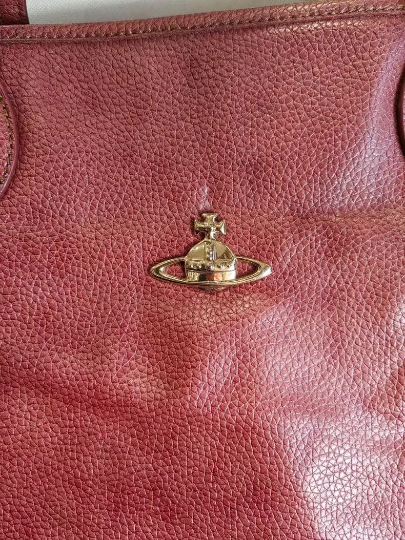 Vivienne Westwood Vivienne Westwood size os Red lily pattern leather shoulder Size ONE SIZE - 2 Thumbnail