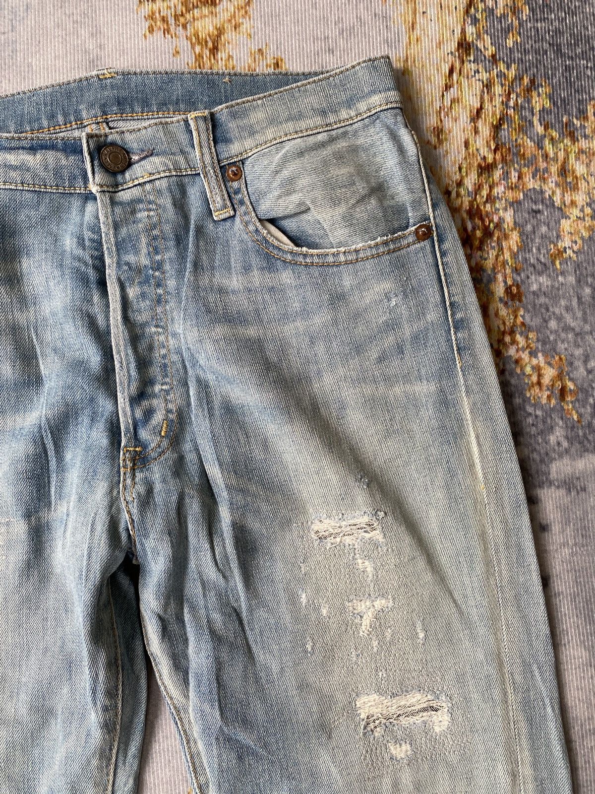 Ralph Lauren Polo Ralph Lauren Distressed Denim Size US 29 - 9 Thumbnail