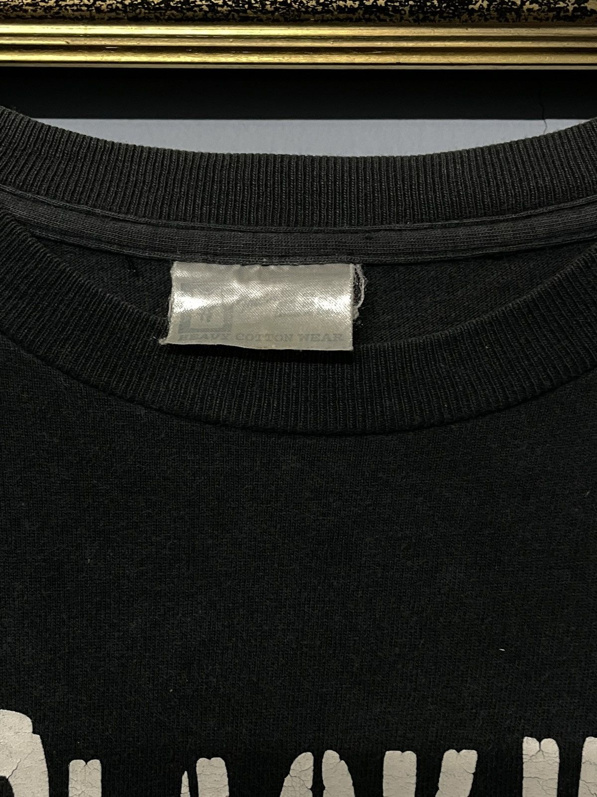Vintage Vintage 1990s Black Larom Tokyo Sunfaded Trash Fuck Tshirt Size US M / EU 48-50 / 2 - 7 Thumbnail