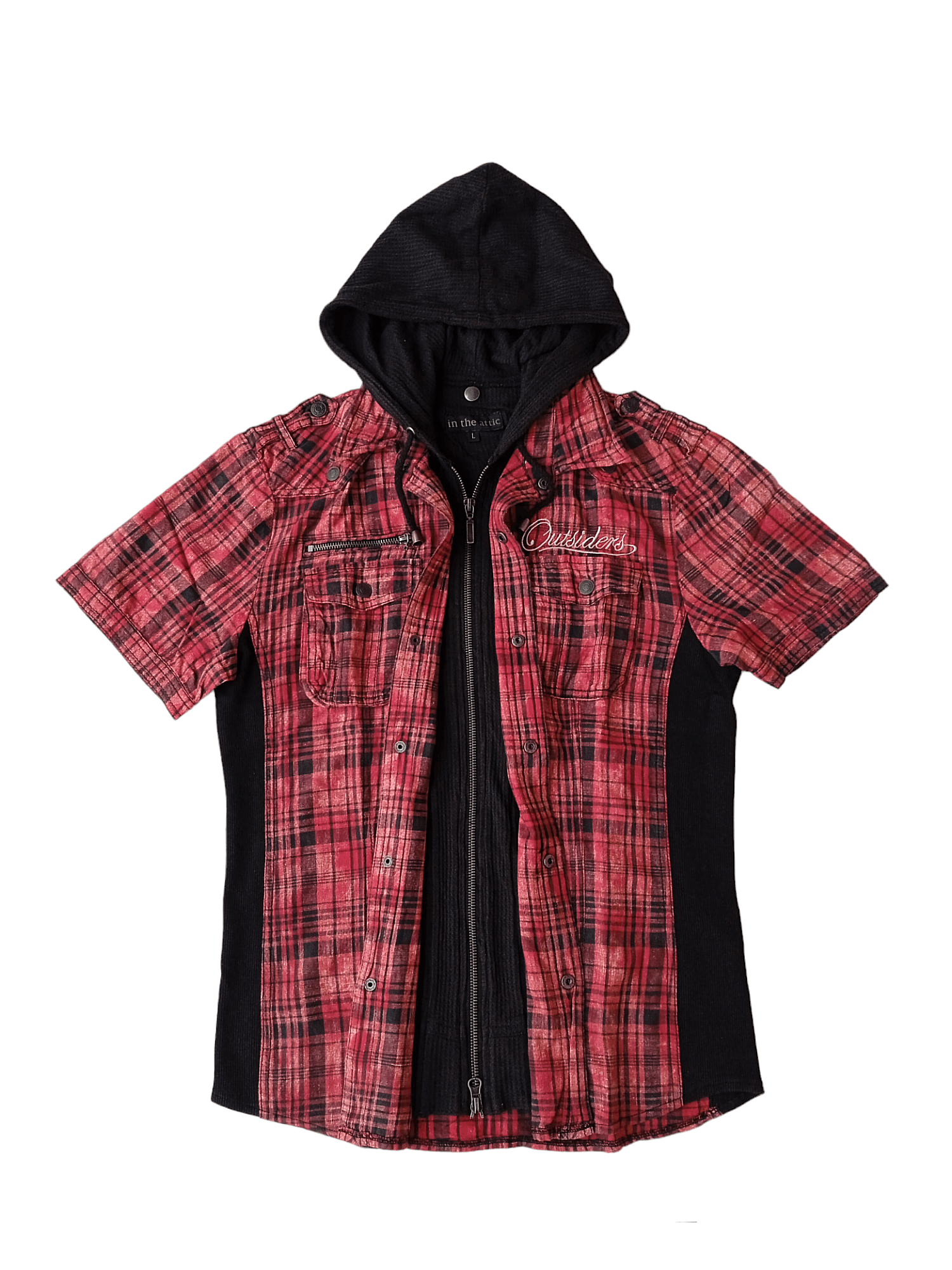 If Six Was Nine × Japanese Brand × Le Grande Bleu (L.G.B.) In The Attic Double Layer Hoode Size US L / EU 52-54 / 3 - 2 Thumbnail