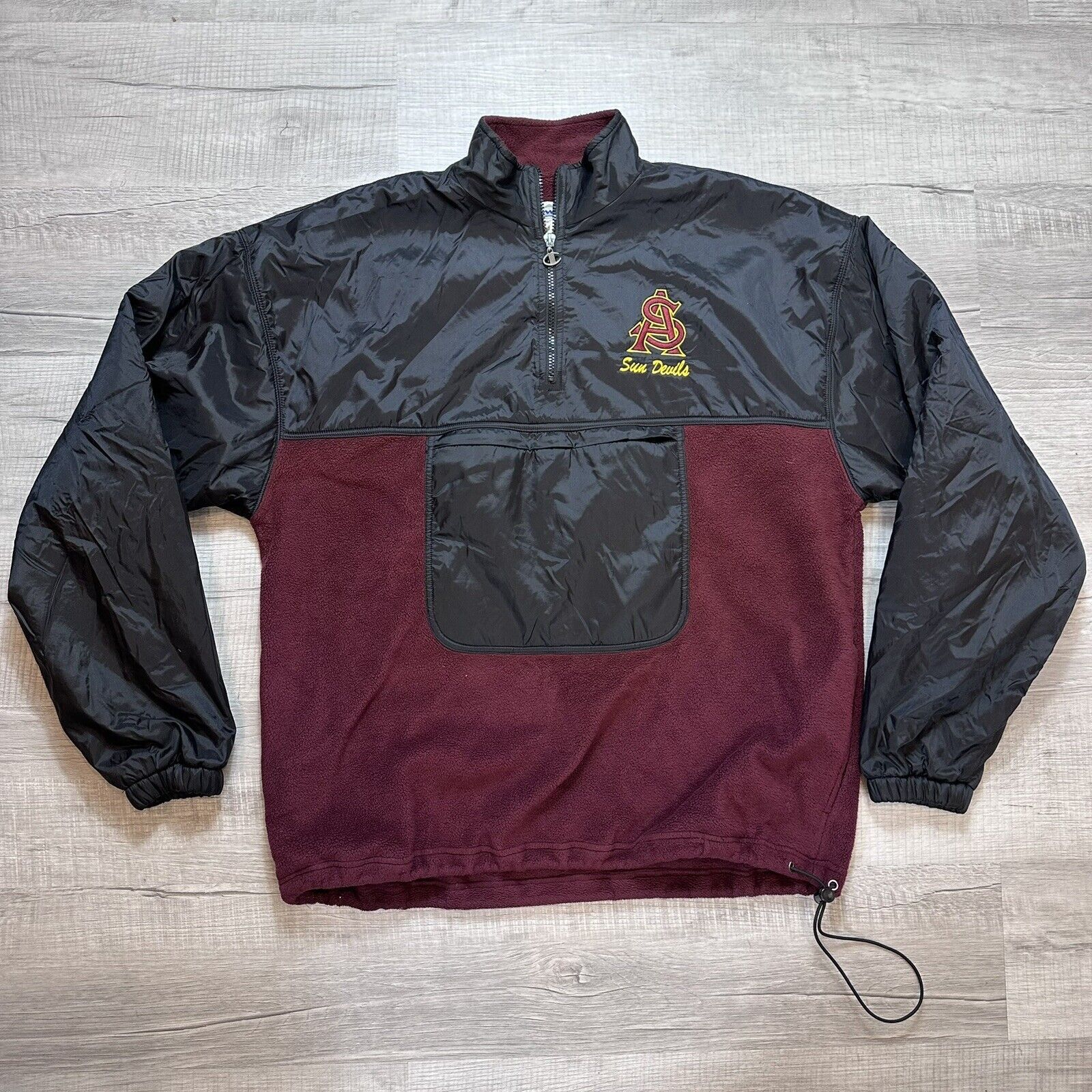Champion × Vintage VINTAGE Arizona State Sun Devils 1/4 Zip Pullover Jacket Size US L / EU 52-54 / 3 - 1 Thumbnail
