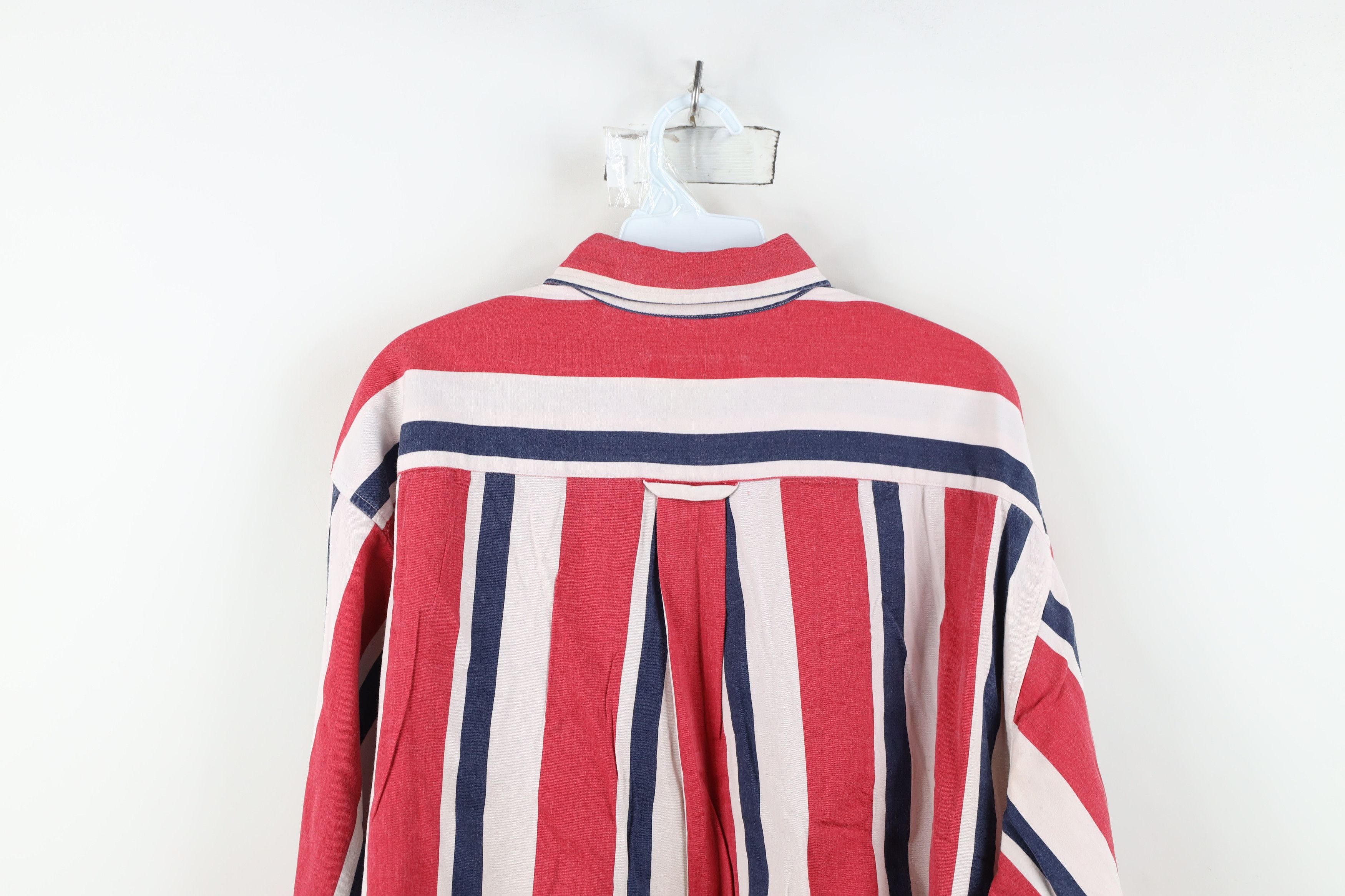 American Eagle Outfitters Vintage 90s American Eagle Outfitters Block Button Shirt Size US L / EU 52-54 / 3 - 13 Thumbnail