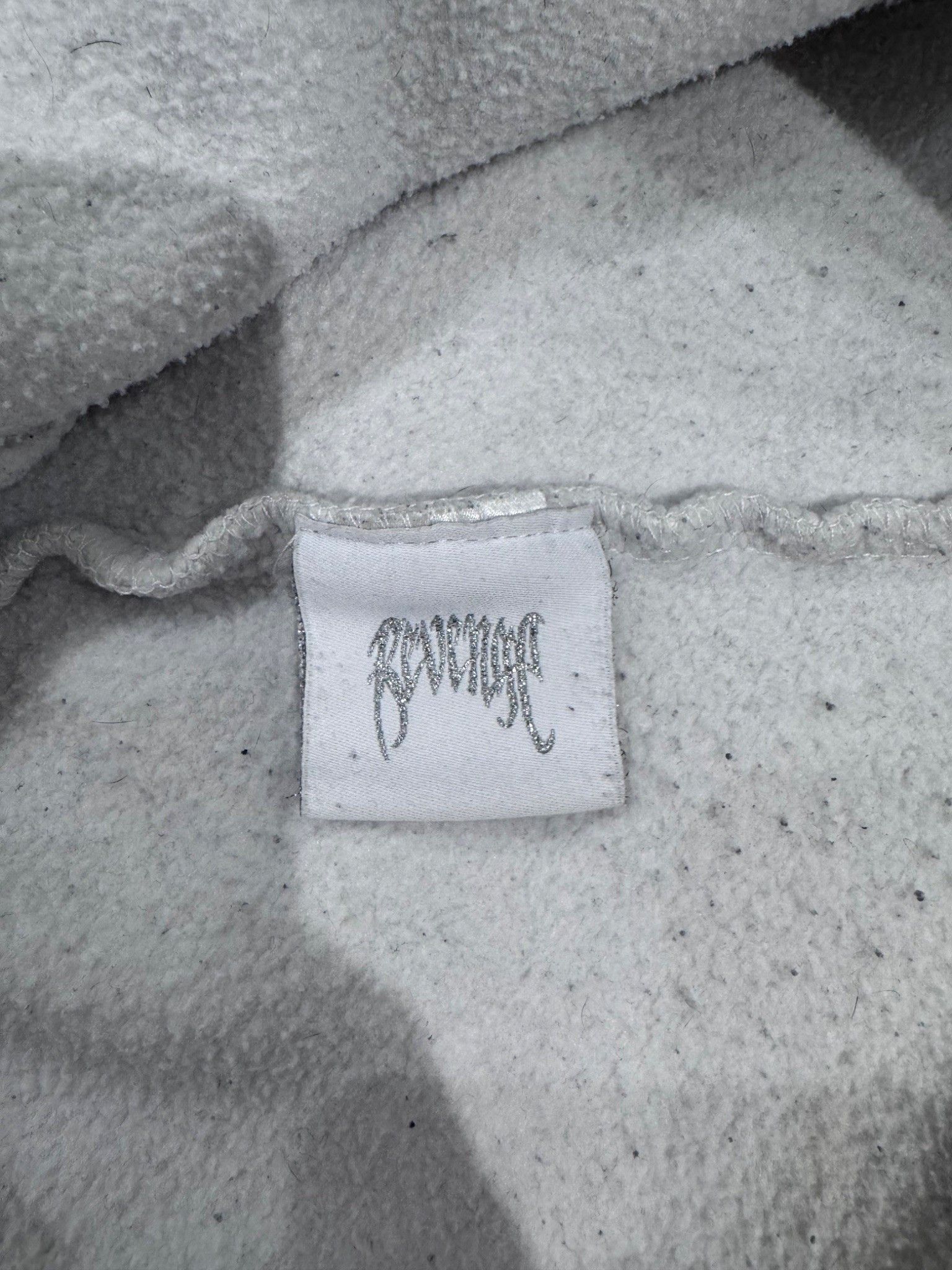 Revenge Revenge Smoke Logo Hoodie White Size US M / EU 48-50 / 2 - 10 Thumbnail