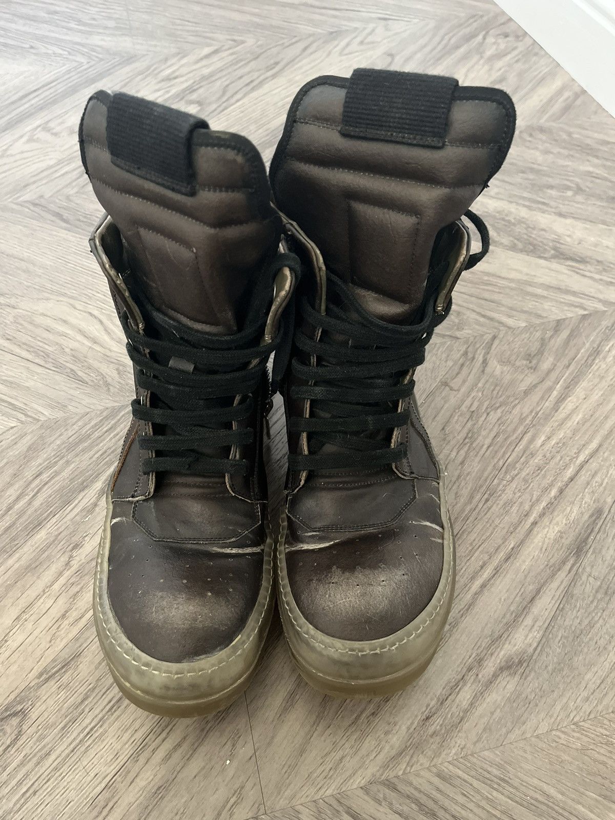 Rick Owens Rick Owens SS19 “Babel” Geobasket Size US 10 / EU 43 - 7 Thumbnail