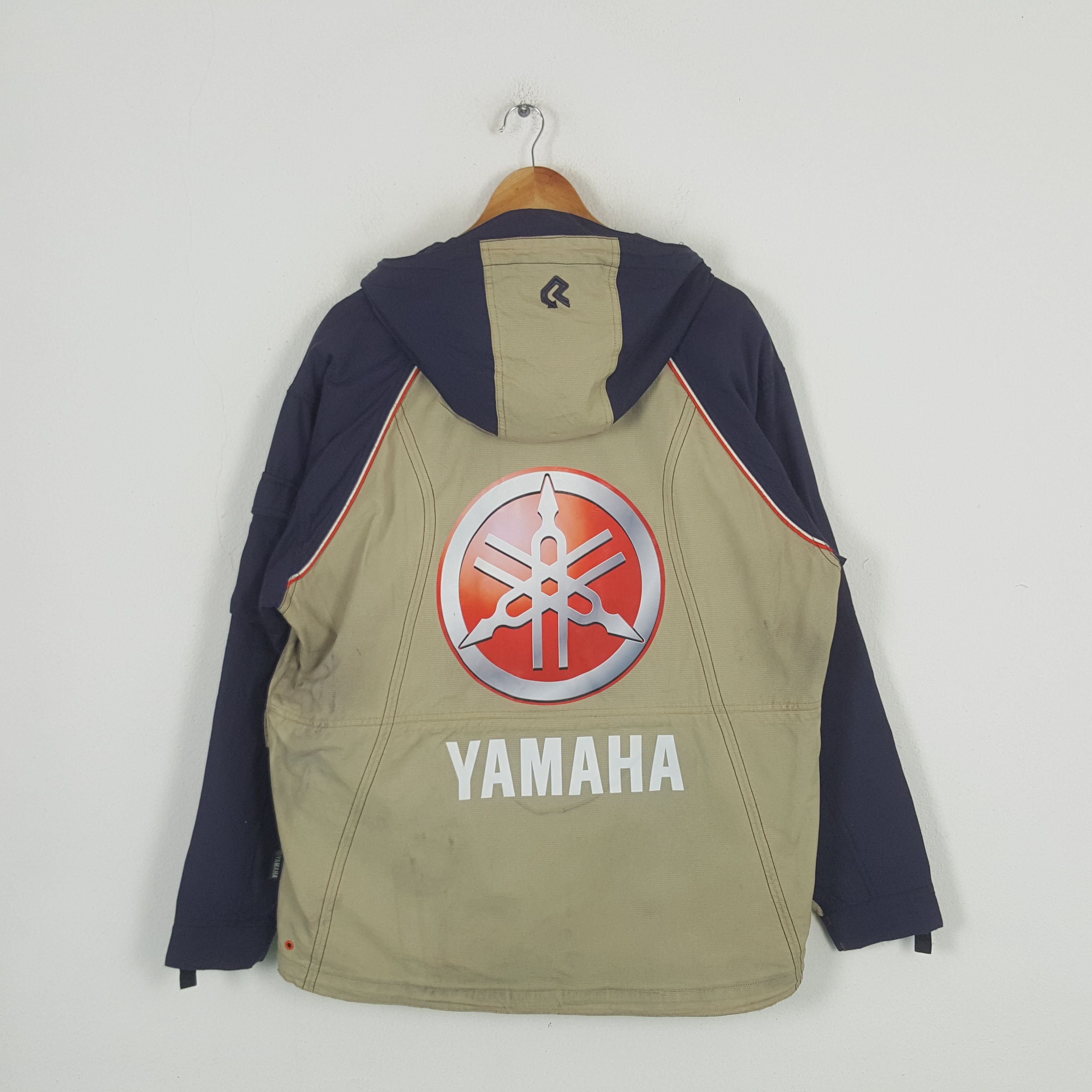 Vintage × Yamaha Vintage Yamaha Japanese Motorsports Racing Jacket C282N22 Size US XL / EU 56 / 4 - 1 Thumbnail