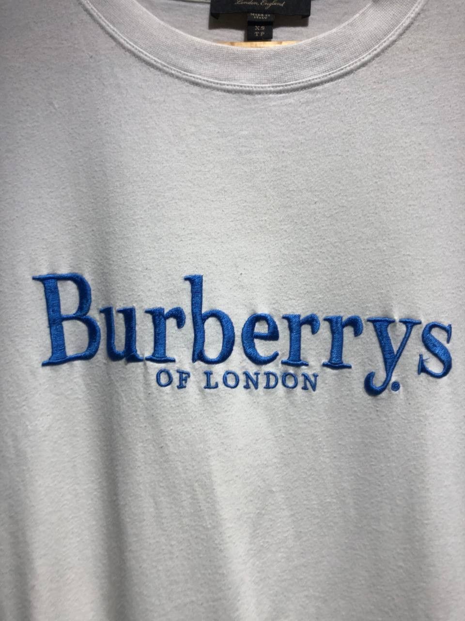 Burberry Burberry Spell out logo embroidered tee Size US M / EU 48-50 / 2 - 2 Thumbnail
