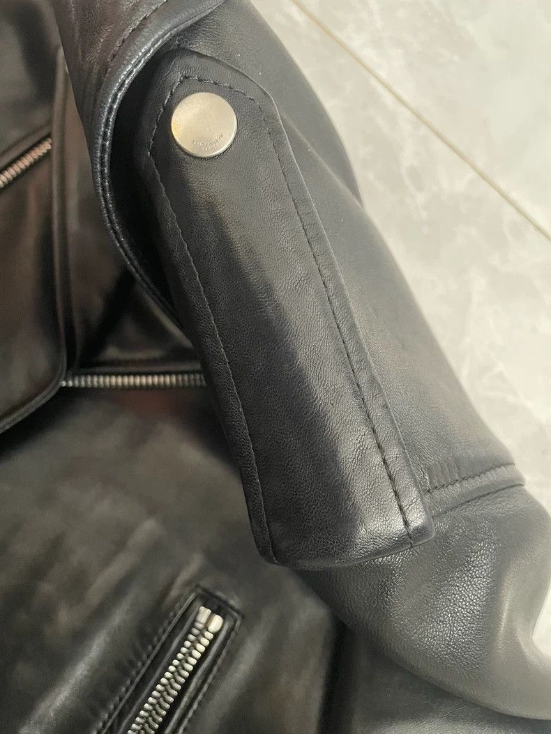 Yves Saint Laurent Saint Laurent Leather Jacket 2502-Nextarrow Size US S / EU 44-46 / 1 - 5 Thumbnail