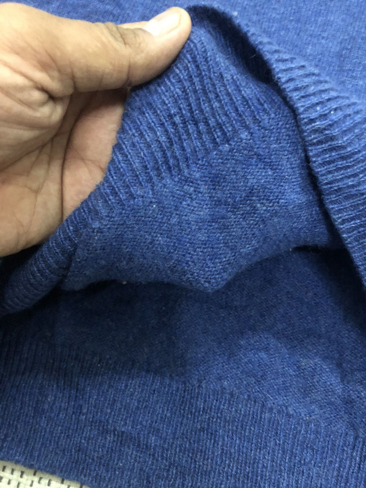 Beams Plus × Japanese Brand Beams Knit Sweater Blue Medium Size US M / EU 48-50 / 2 - 8 Thumbnail