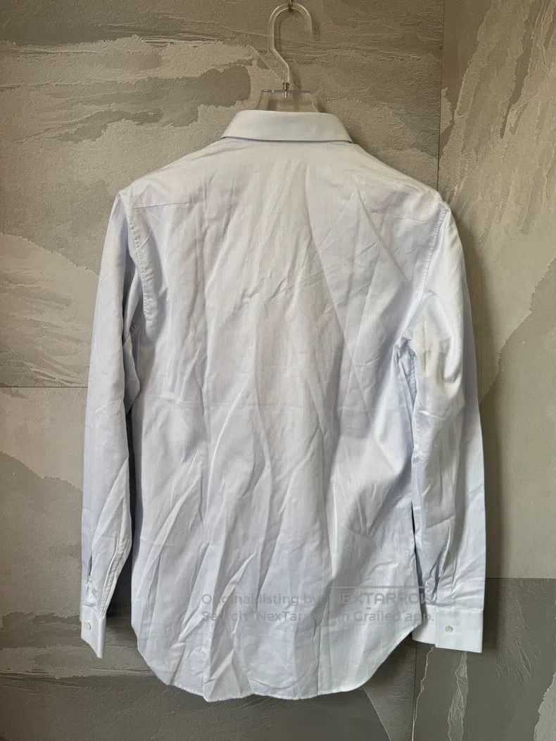 Dior Dior Size39 Small leather brand logo light blue shirt Size US XXS / EU 40 - 4 Thumbnail