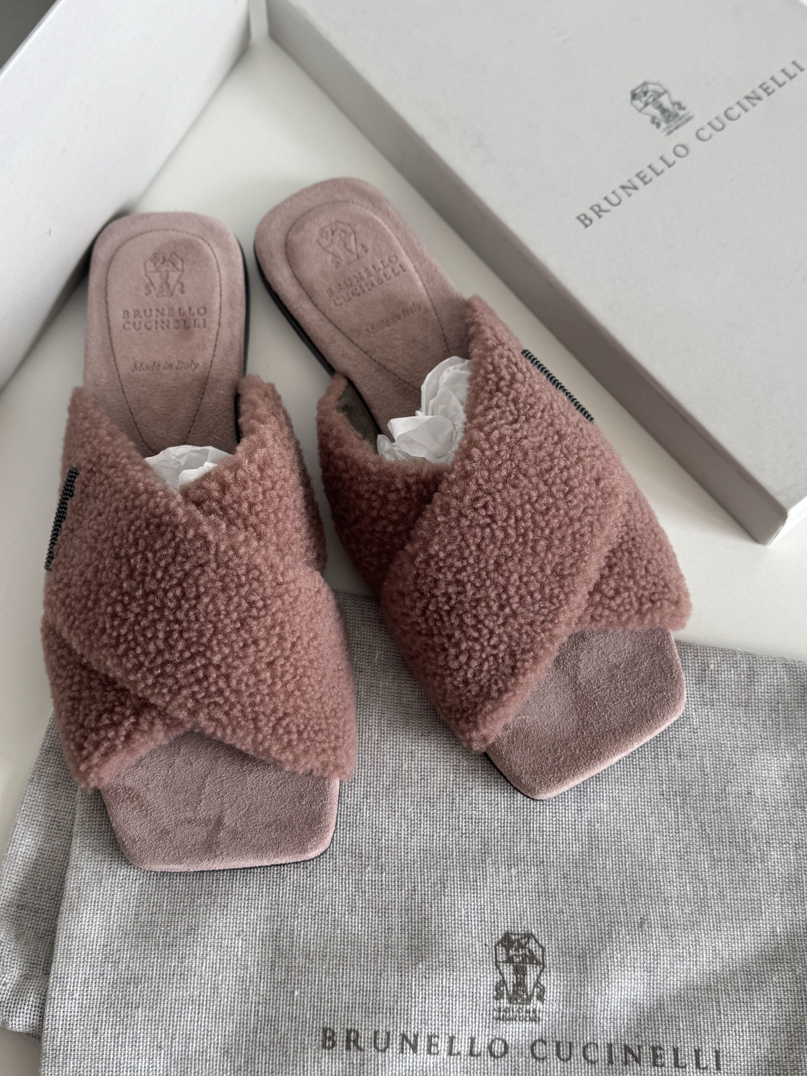 Brunello Cucinelli Brunello Cucinelli Mules | size 37 | new Size US 7 / IT 37 - 2 Thumbnail